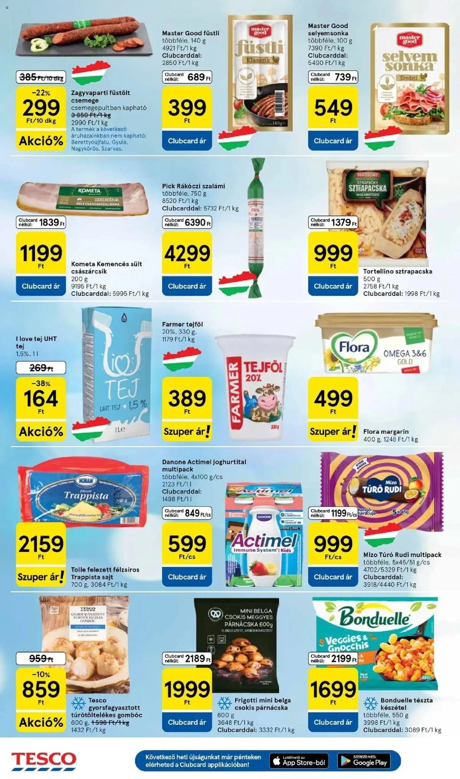 Tesco újság 2026.06.18. Tesco akciós újság