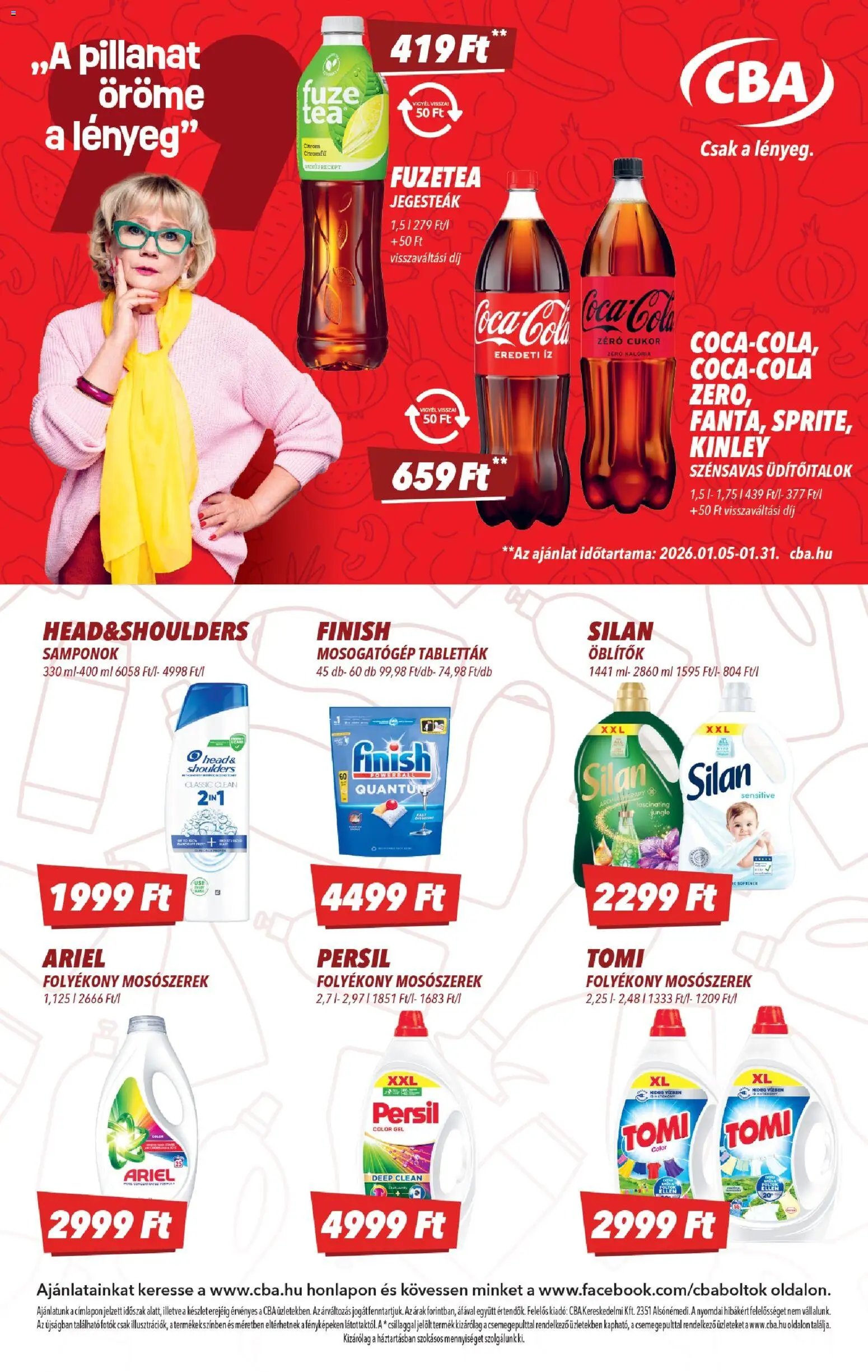 CBA újság 2026.01.15. Akciós újság CBA (2026-01-15 - 2026-01-21)