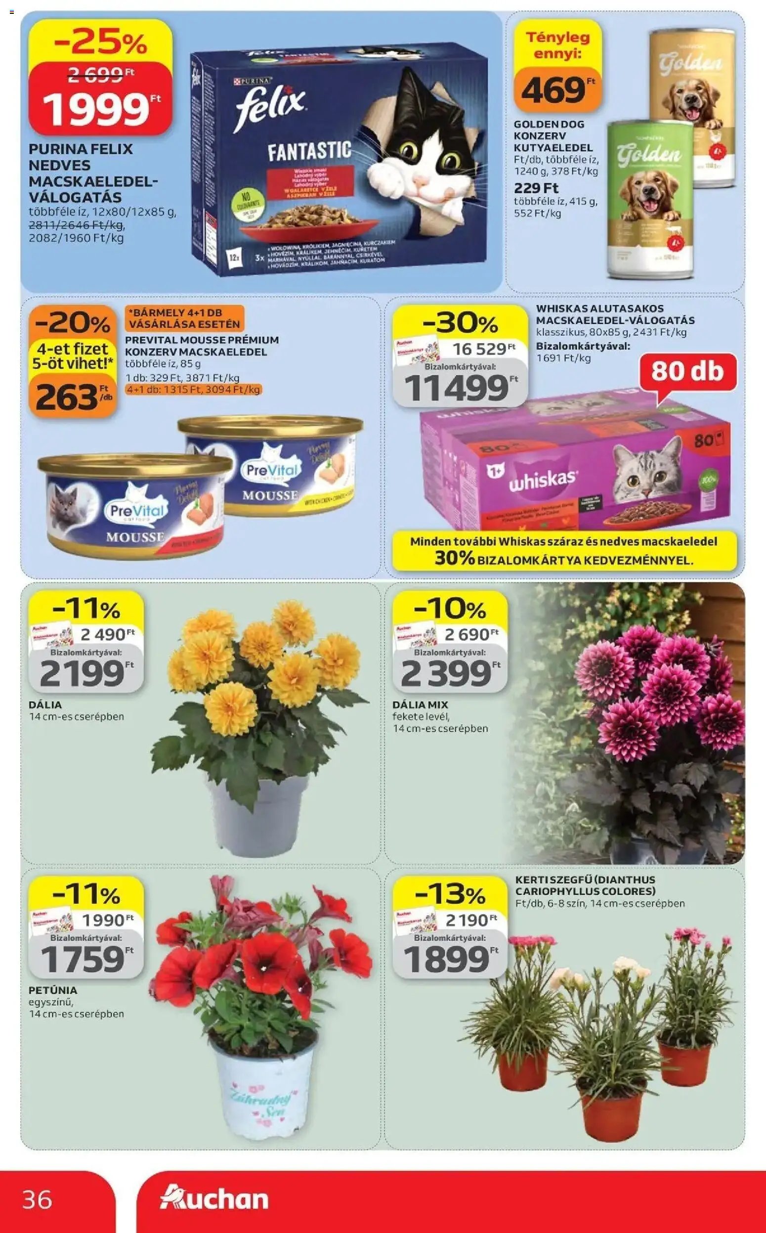 Auchan újság 2026.04.23. Auchan akciós újság Kecskemét (2026-04-23 - 2026-04-29)