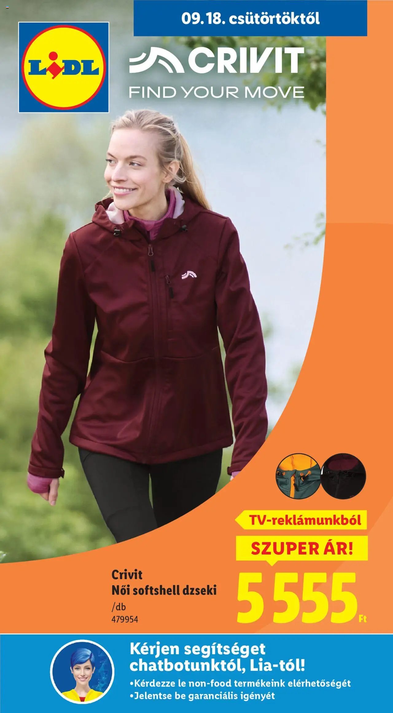 Lidl újság 2025.09.18. Nonfood kínálatunk (2025-09-18 - 2025-09-24)