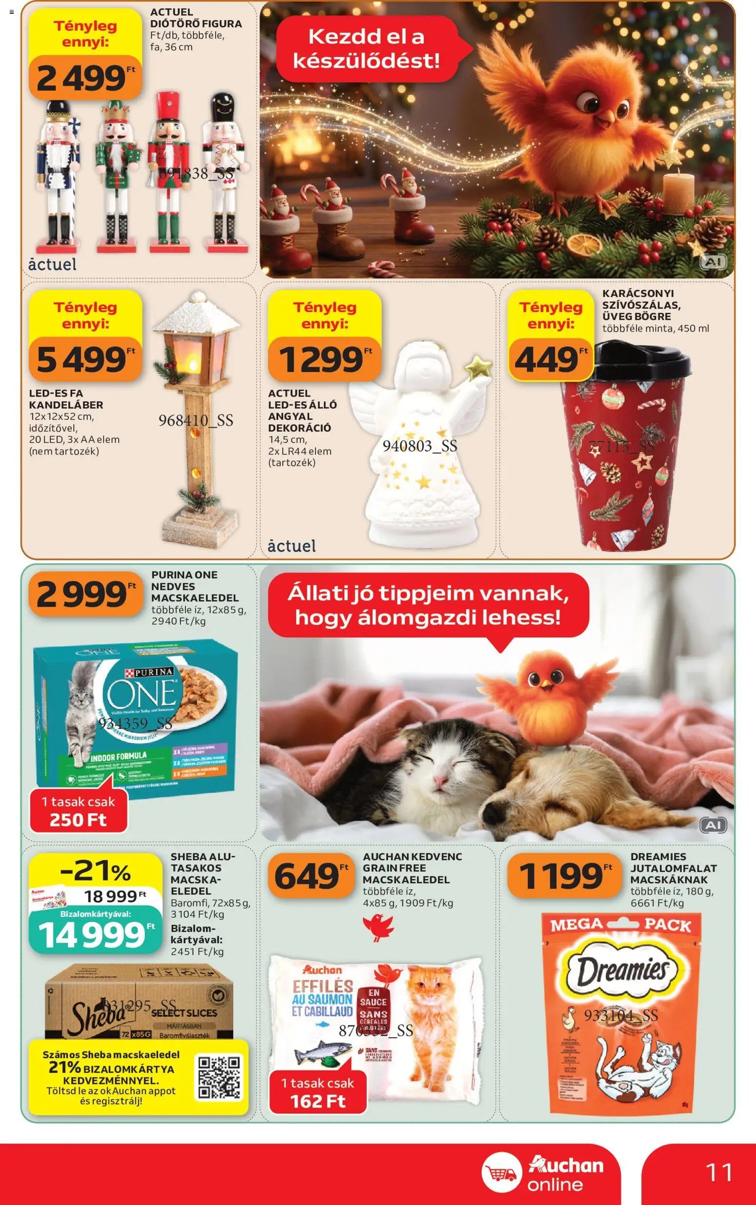 Auchan Szupermarket akciós újság 2026.10.29. - lapozható formában szórólap ✳️