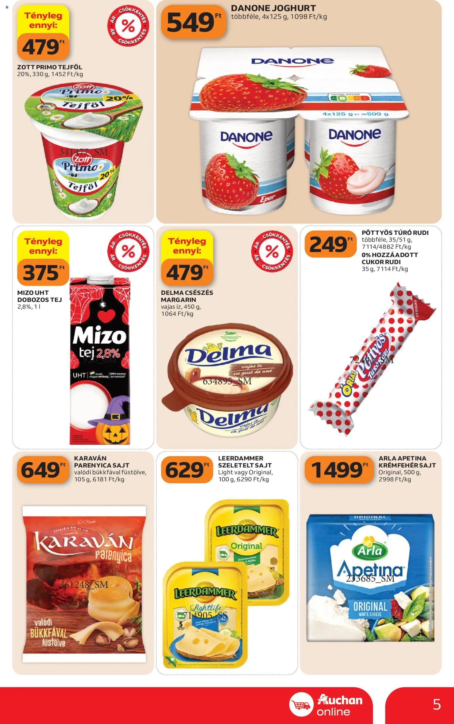Auchan Szupermarket akciós újság 2026.10.29. - lapozható formában szórólap ✳️