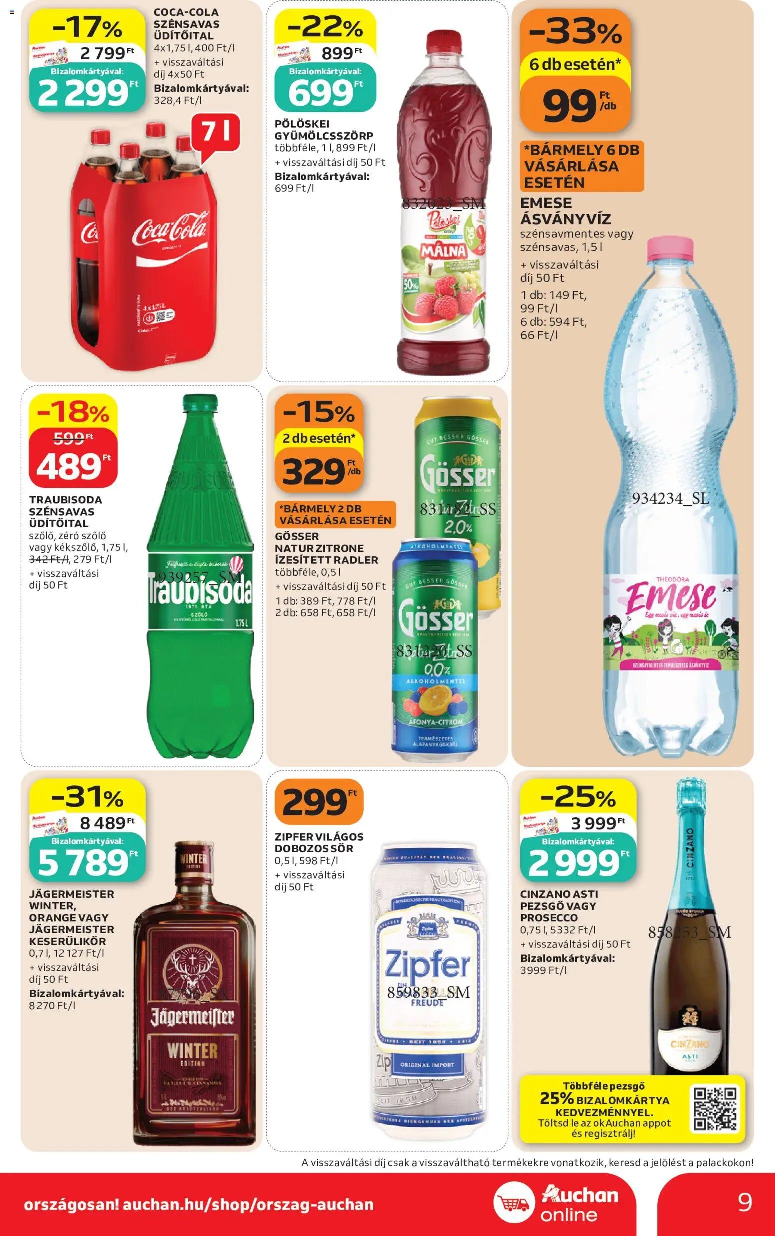 Auchan Szupermarket akciós újság 2026.10.29. - lapozható formában szórólap ✳️