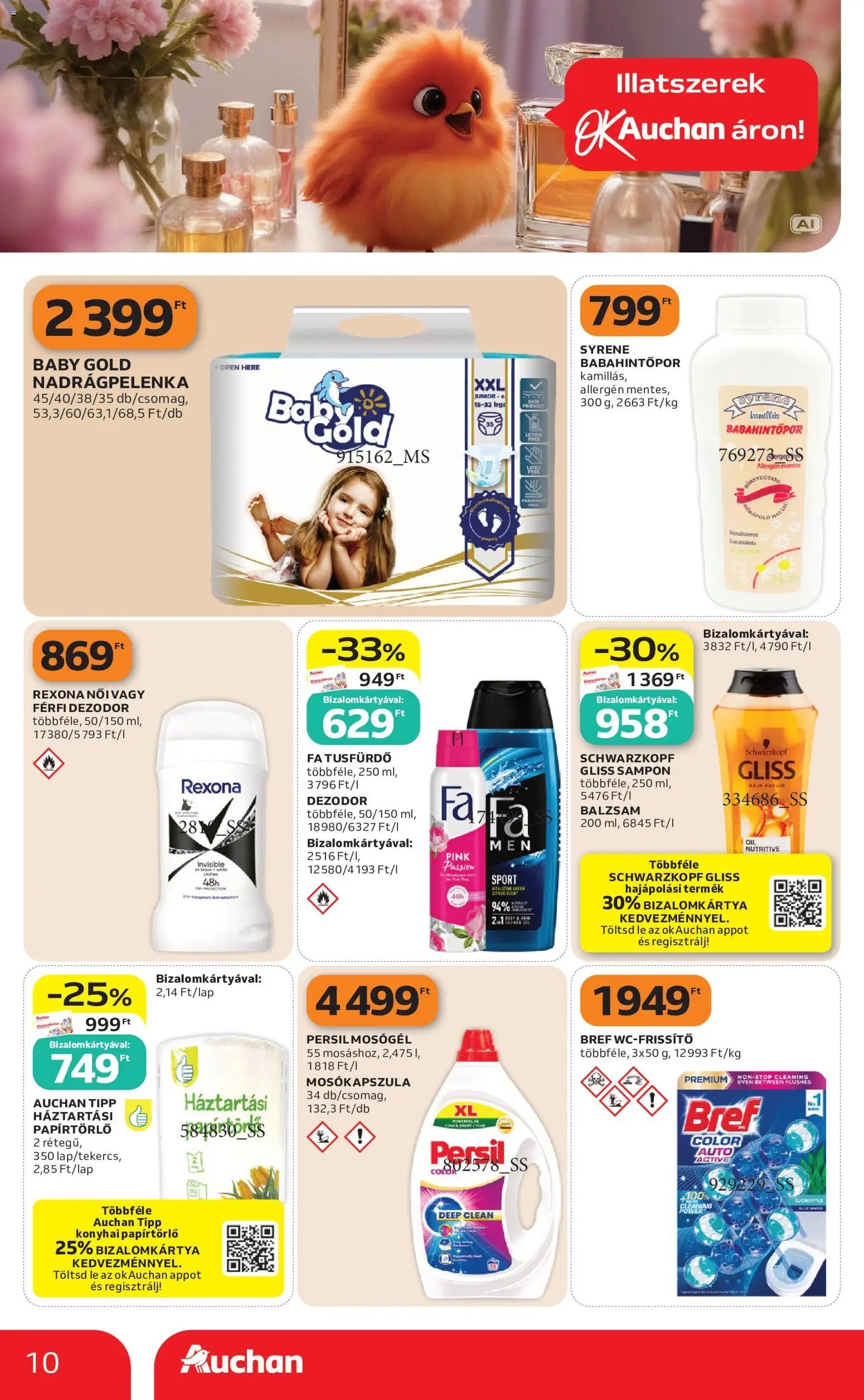 Auchan Szupermarket akciós újság 2026.10.29. - lapozható formában szórólap ✳️