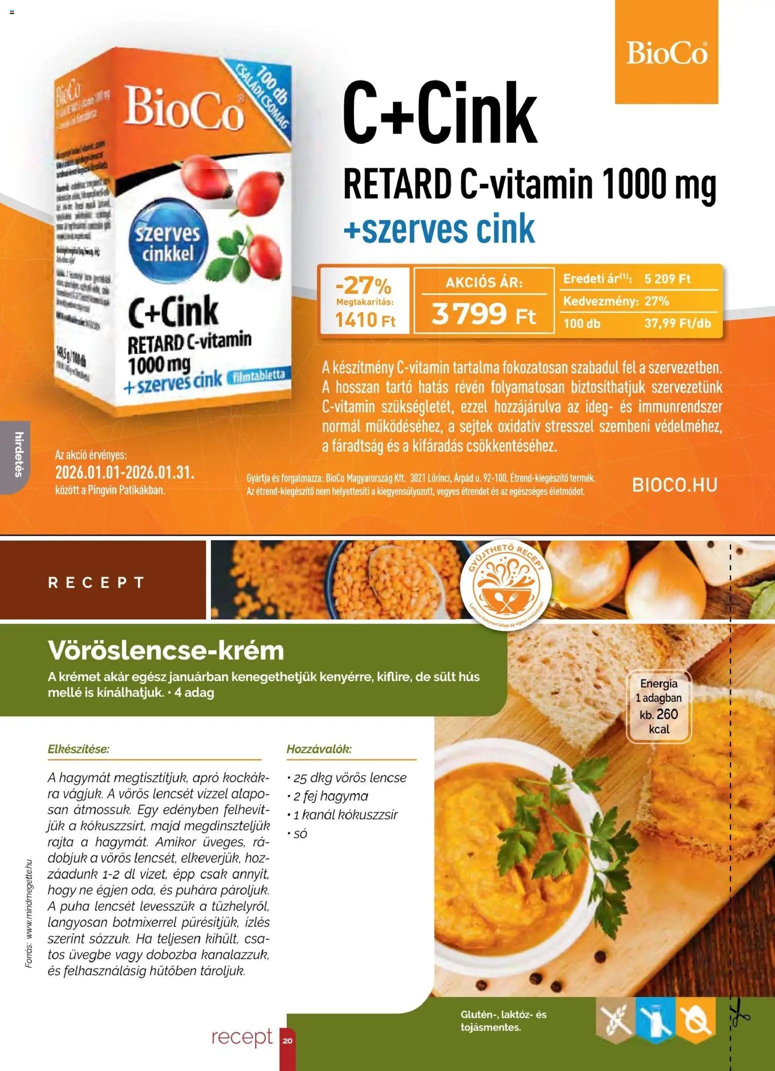 Pingvin Patika újság 2026.01.01. Pingvin Magazin (2026-01-01 - 2026-01-31)