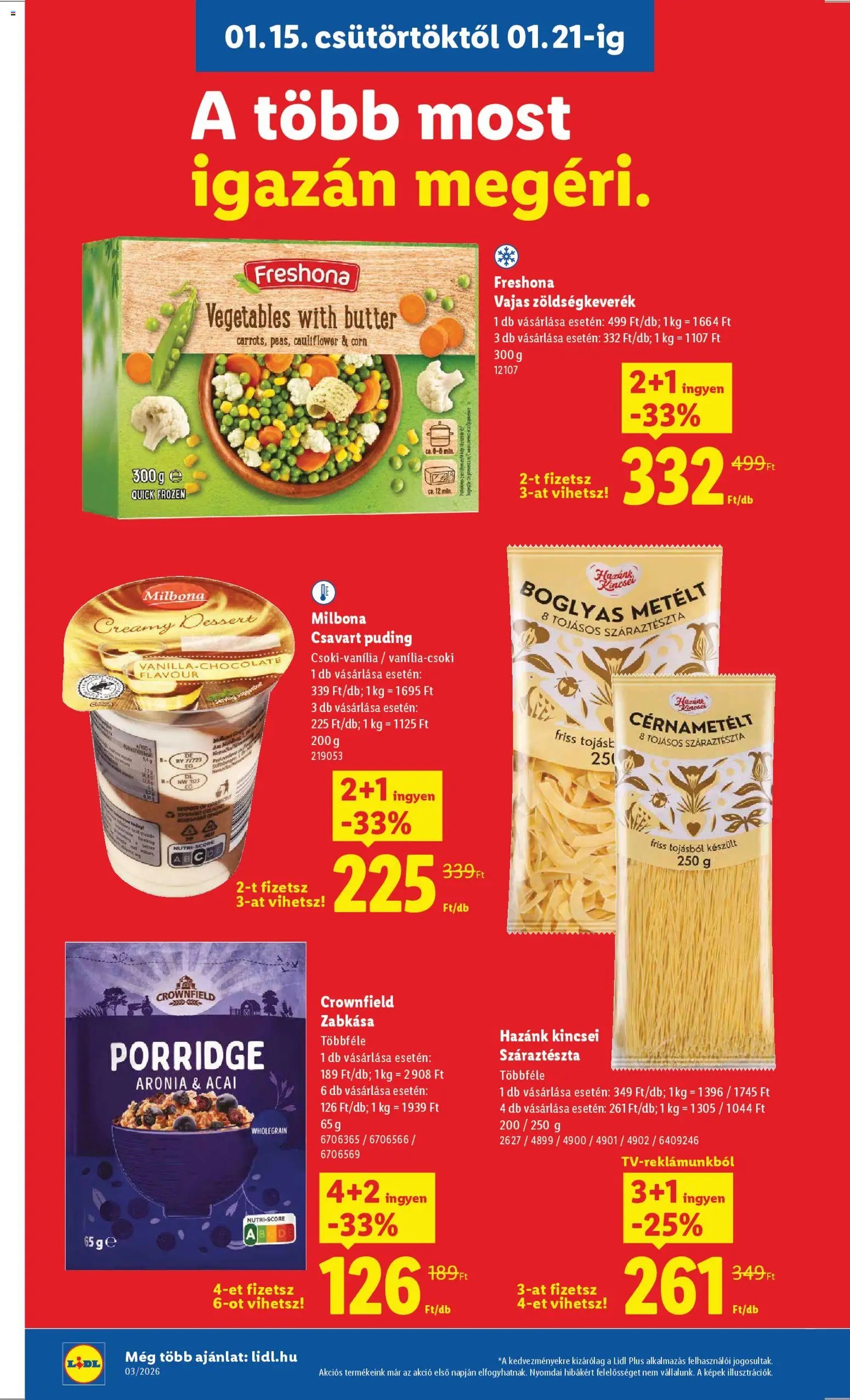 Lidl újság 2026.01.15. Akciós újság Lidl (2026-01-15 - 2026-01-21)