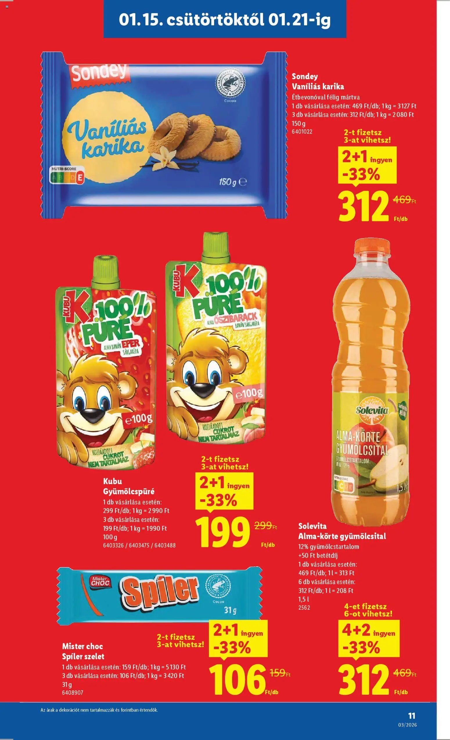 Lidl újság 2026.01.15. Akciós újság Lidl (2026-01-15 - 2026-01-21)