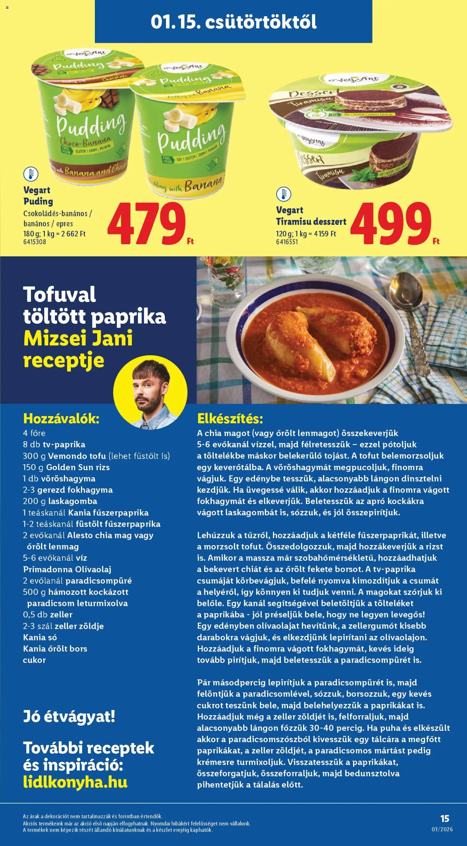 Lidl újság 2026.01.15. Akciós újság Lidl (2026-01-15 - 2026-01-21)