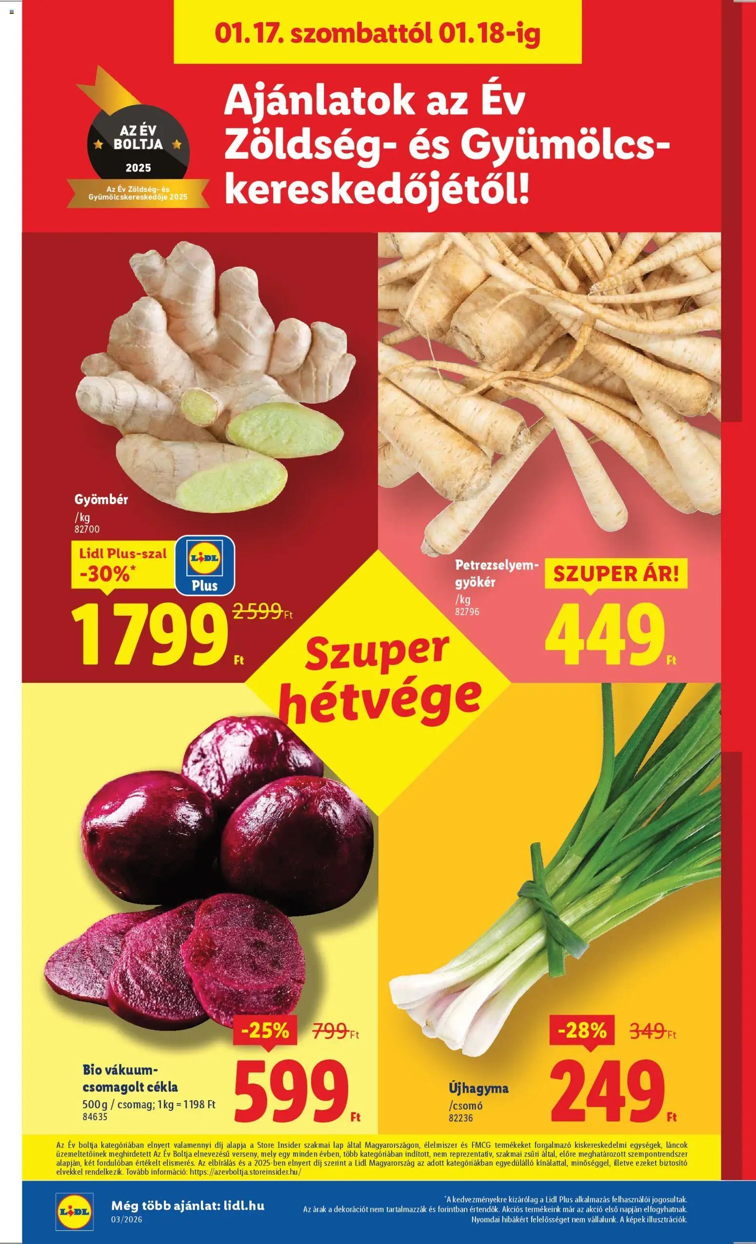 Lidl újság 2026.01.15. Akciós újság Lidl (2026-01-15 - 2026-01-21)
