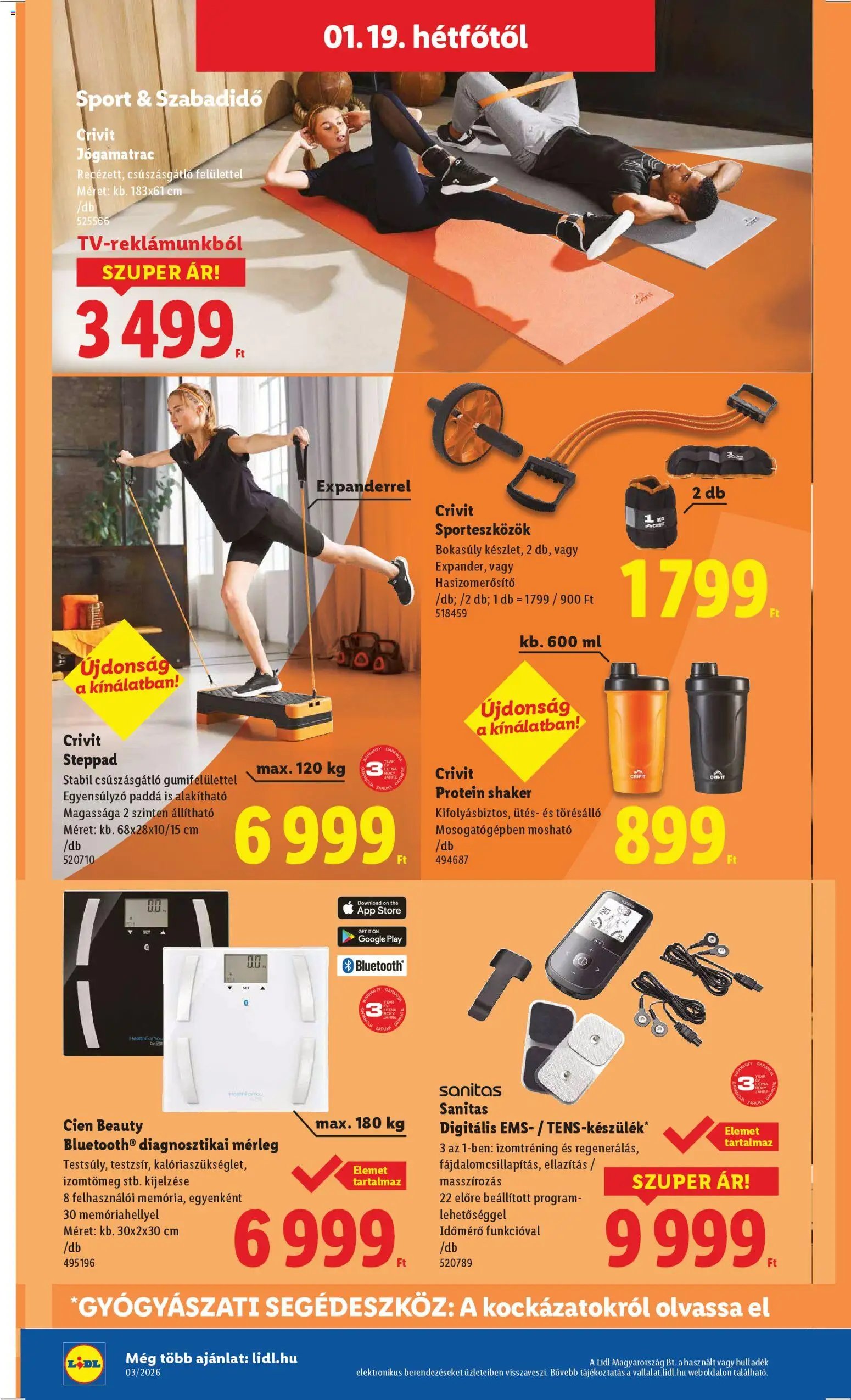 Lidl újság 2026.01.15. Akciós újság Lidl (2026-01-15 - 2026-01-21)