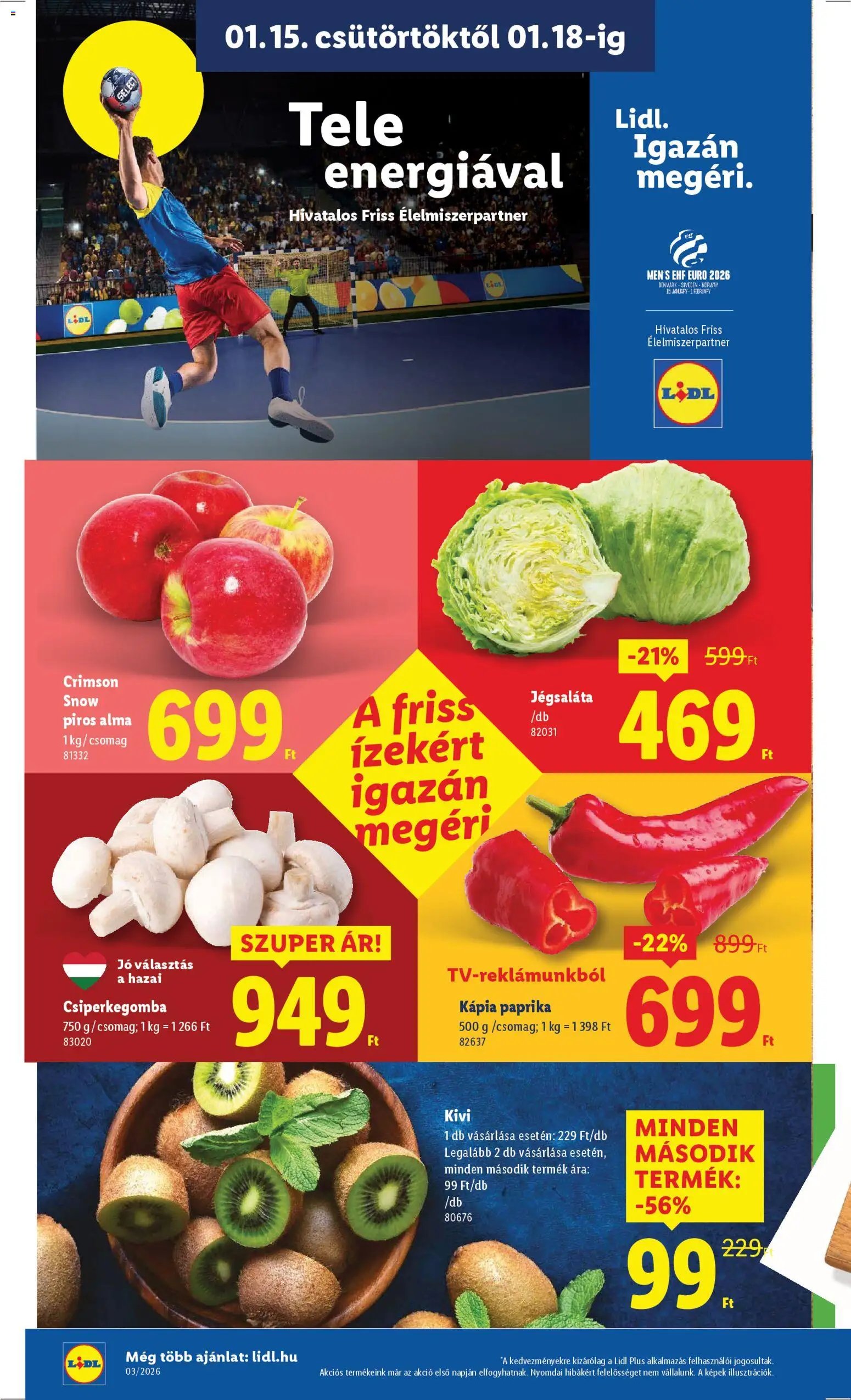 Lidl újság 2026.01.15. Akciós újság Lidl (2026-01-15 - 2026-01-21)