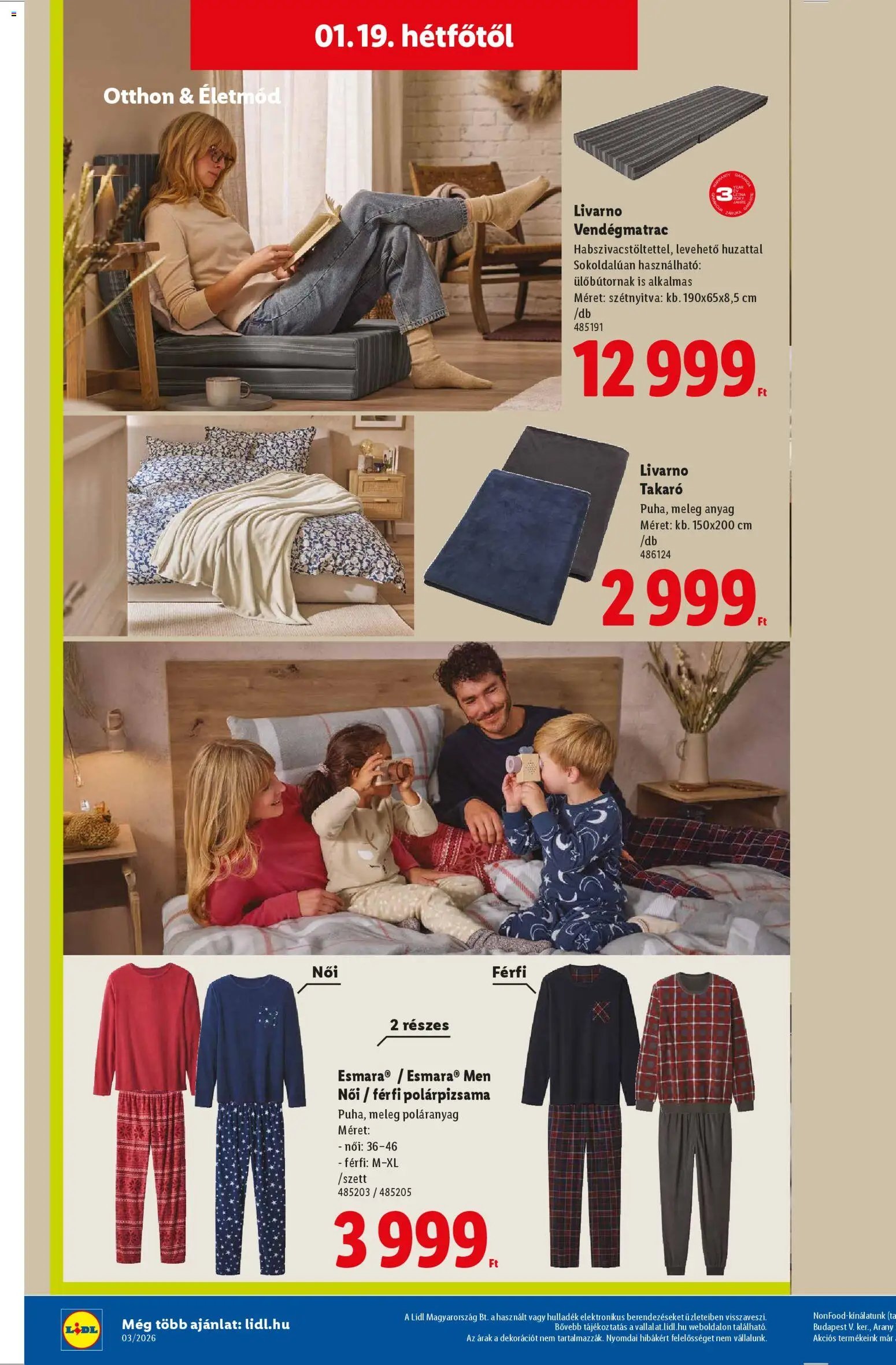 Lidl újság 2026.01.15. Akciós újság Lidl (2026-01-15 - 2026-01-21)