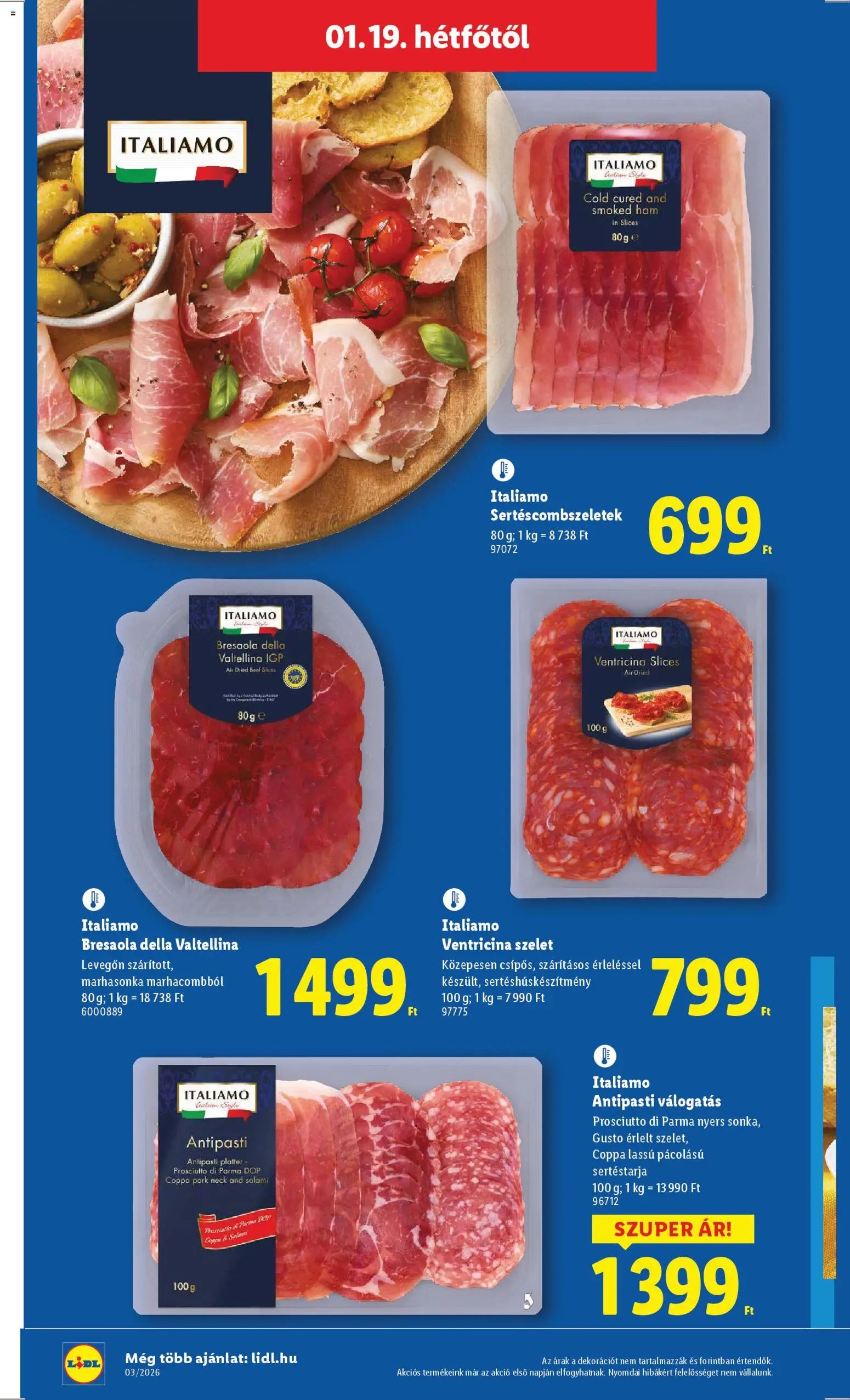Lidl újság 2026.01.15. Akciós újság Lidl (2026-01-15 - 2026-01-21)