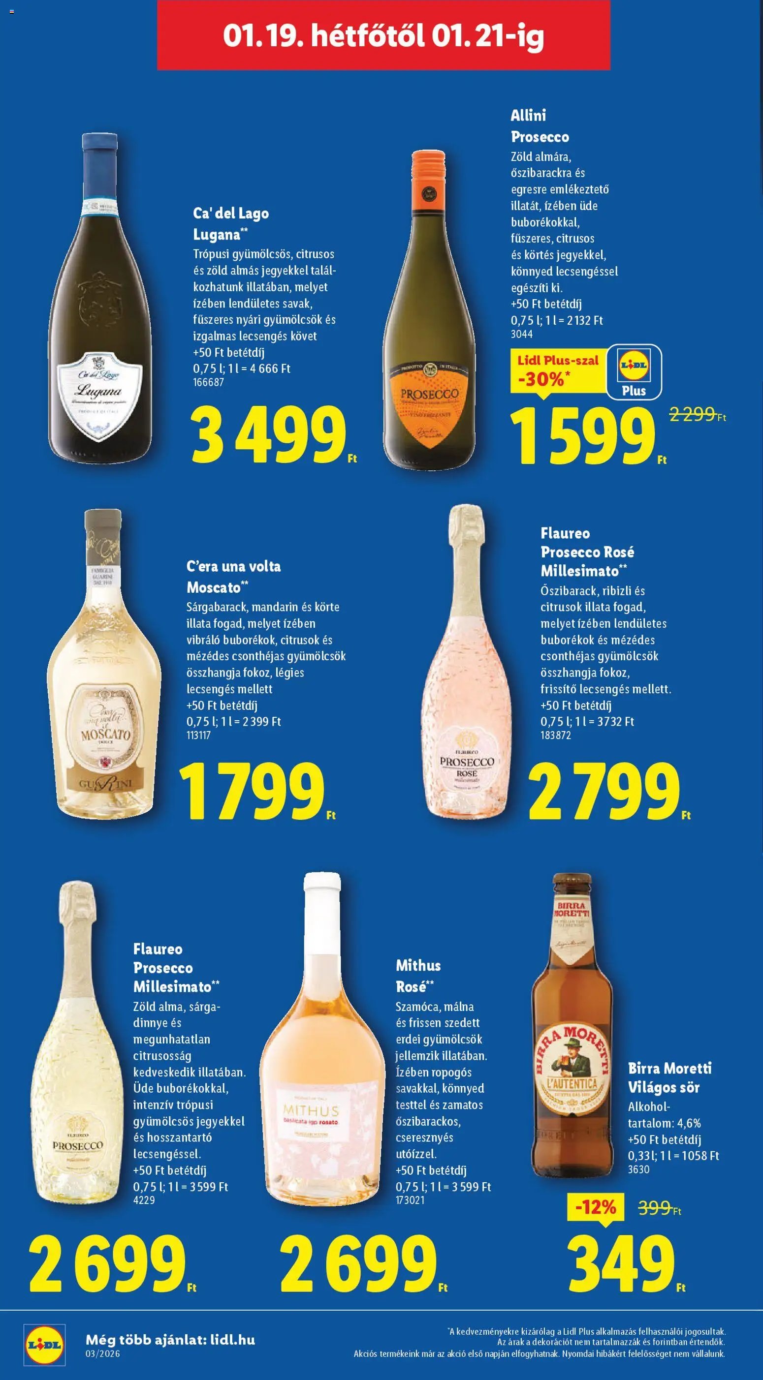 Lidl újság 2026.01.15. Akciós újság Lidl (2026-01-15 - 2026-01-21)