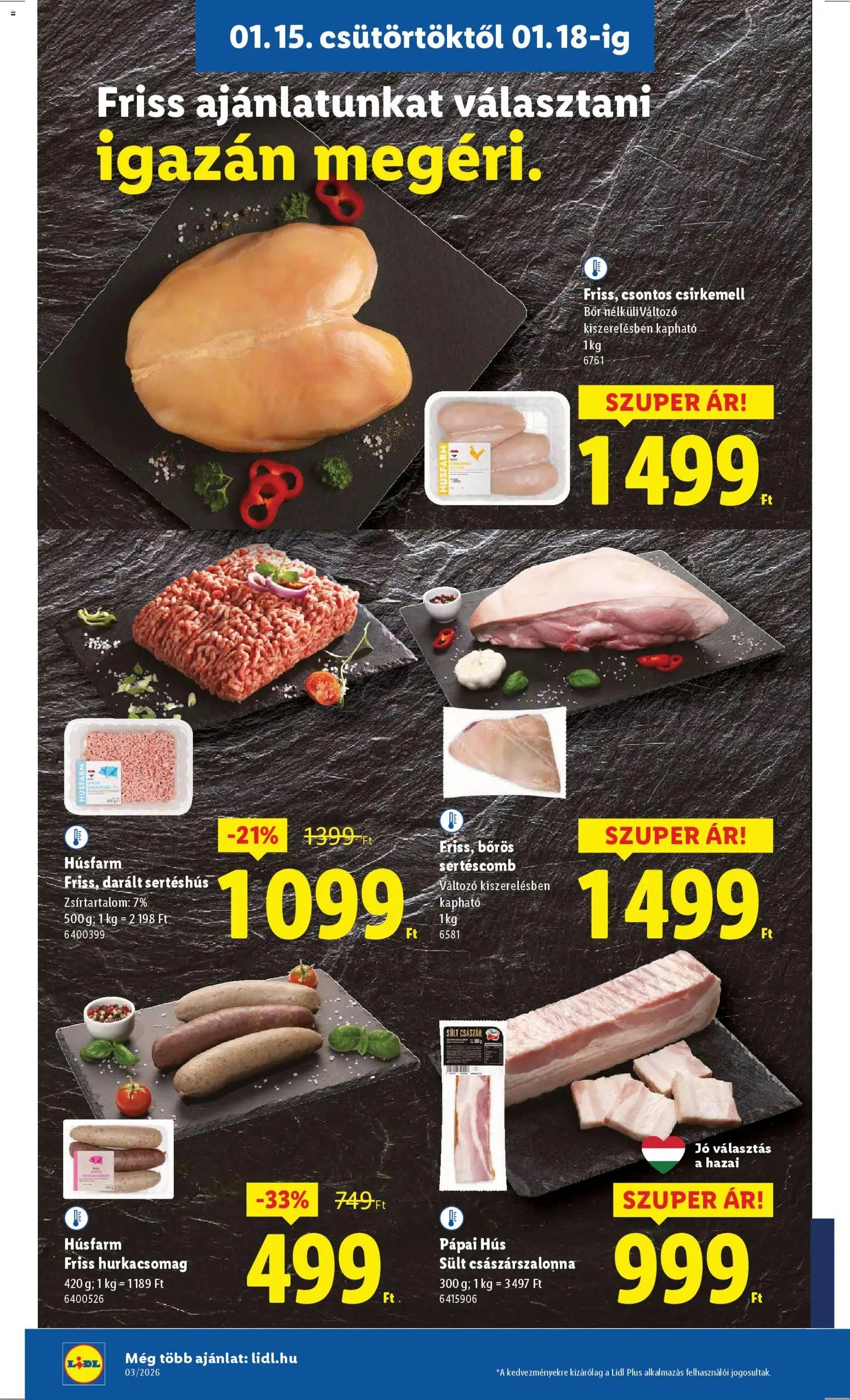 Lidl újság 2026.01.15. Akciós újság Lidl (2026-01-15 - 2026-01-21)
