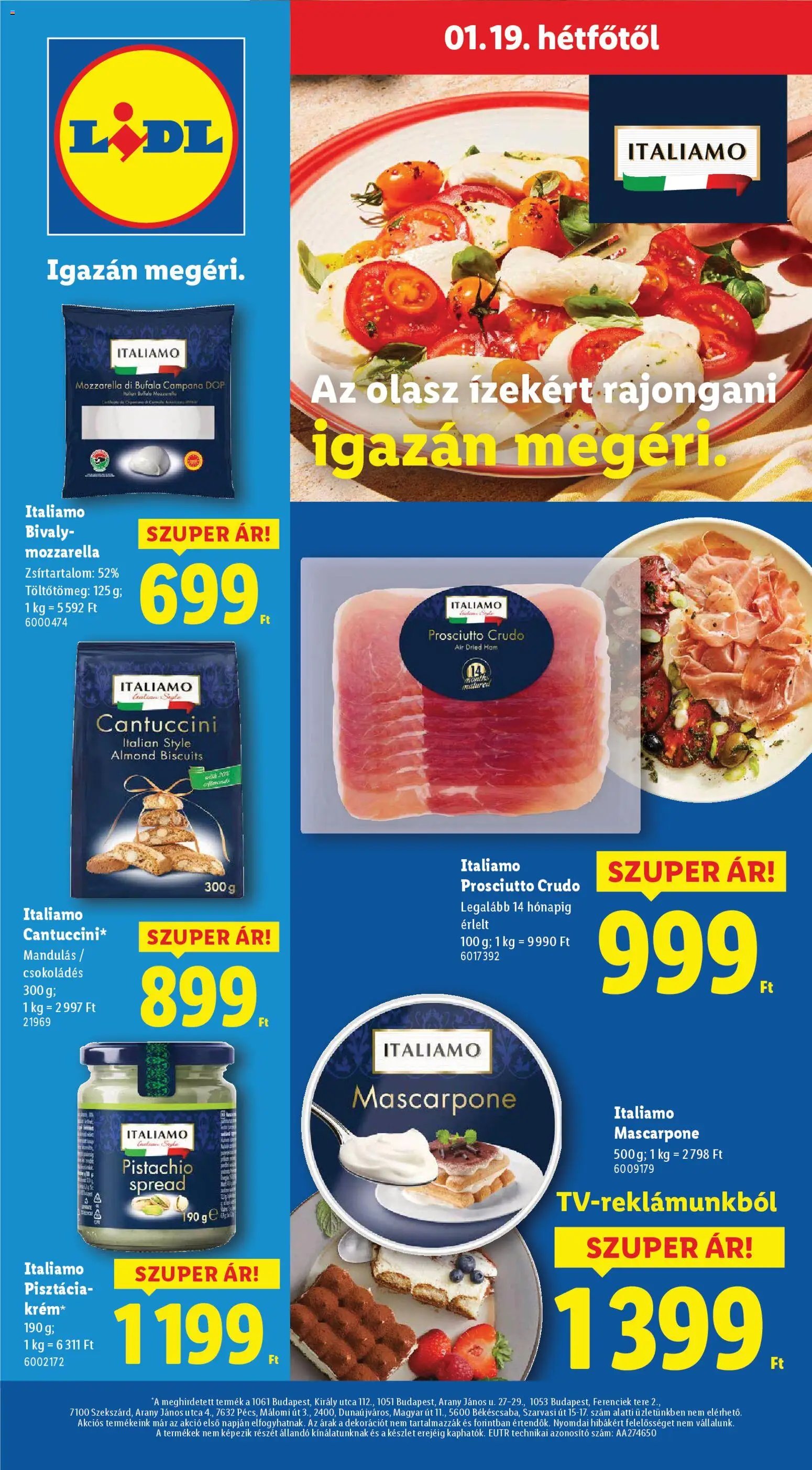 Lidl újság 2026.01.15. Akciós újság Lidl (2026-01-15 - 2026-01-21)