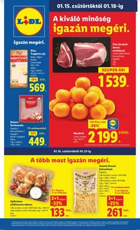 Lidl újság 2026.01.15. Akciós újság Lidl (2026-01-15 - 2026-01-21)
