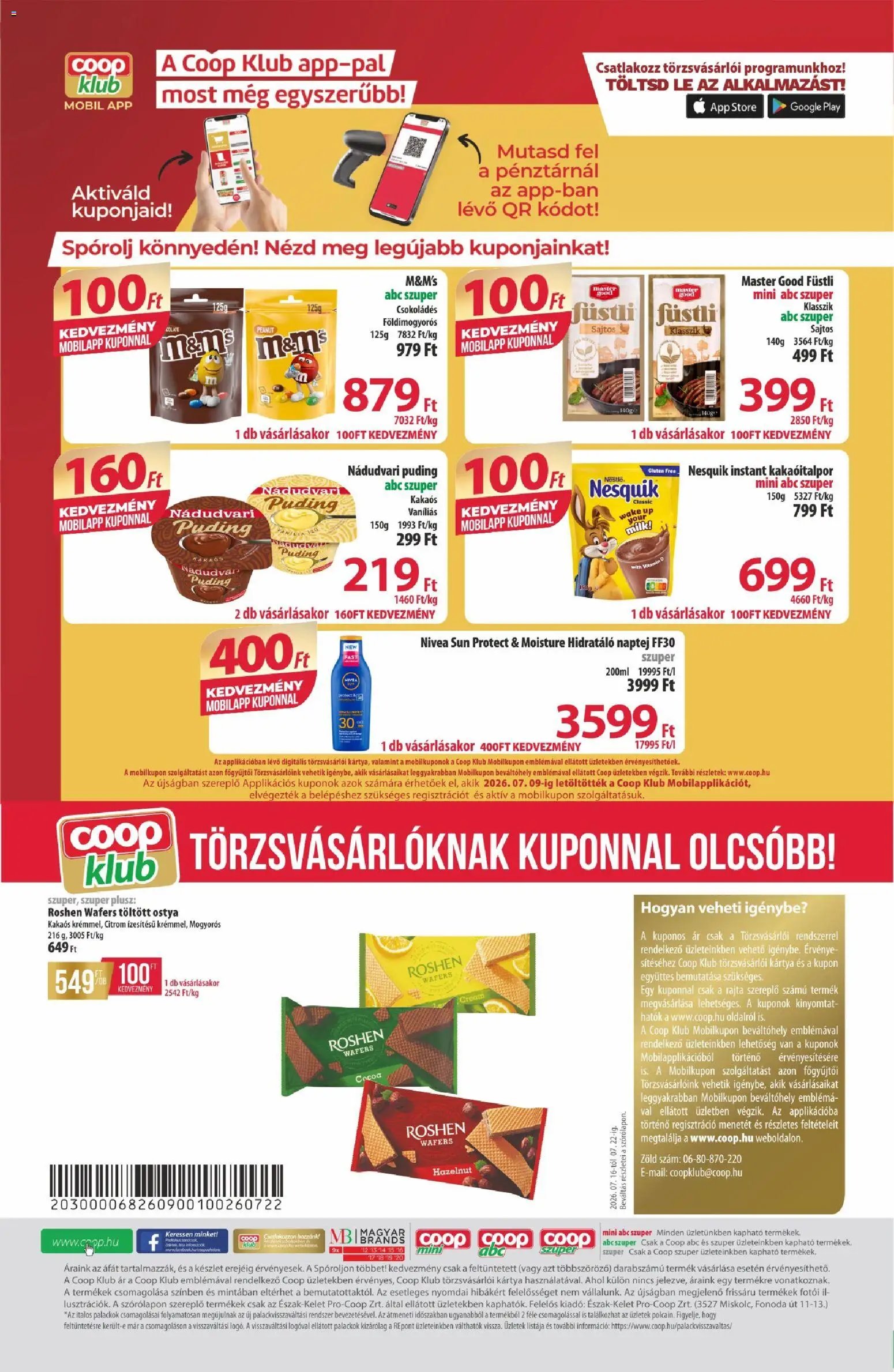 COOP újság 2026.07.16. COOP - Újság Észak Kelet Pro-Coop Zrt