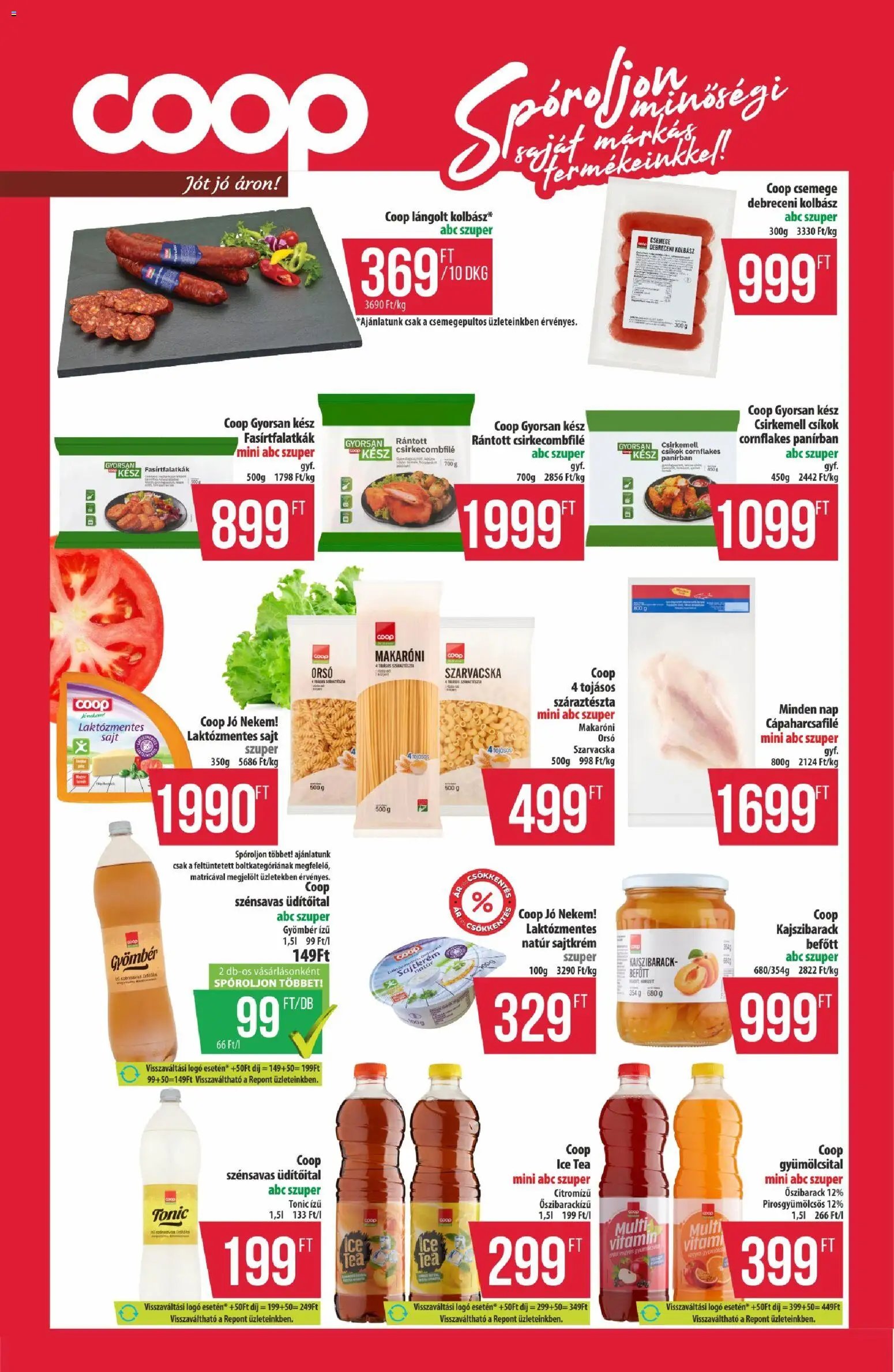 COOP újság 2026.07.16. COOP - Újság Észak Kelet Pro-Coop Zrt