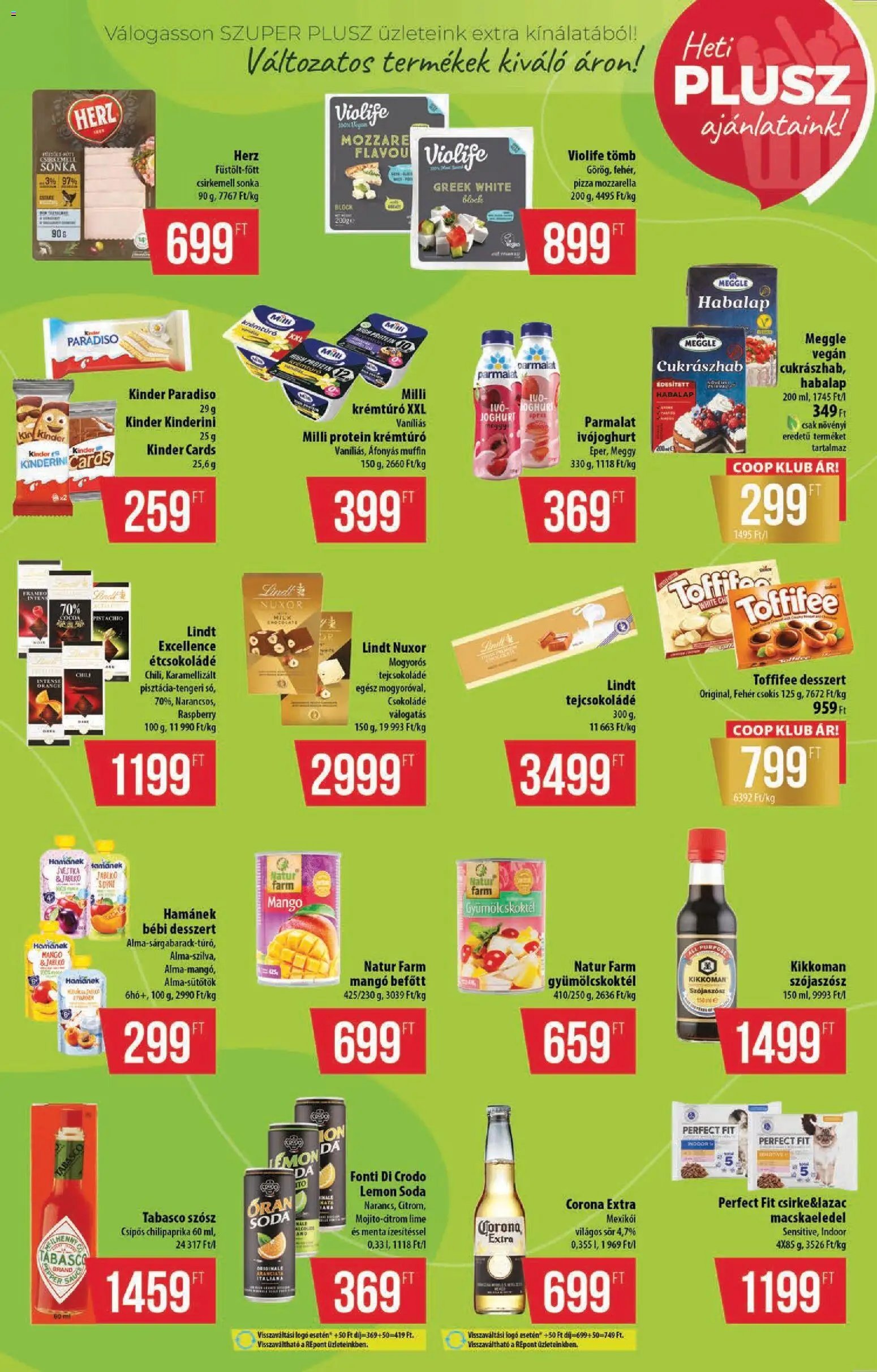 COOP újság 2025.10.30. Alföld Pro-Coop Zrt. - Szuper Plus (2025-10-30 - 2025-11-05)