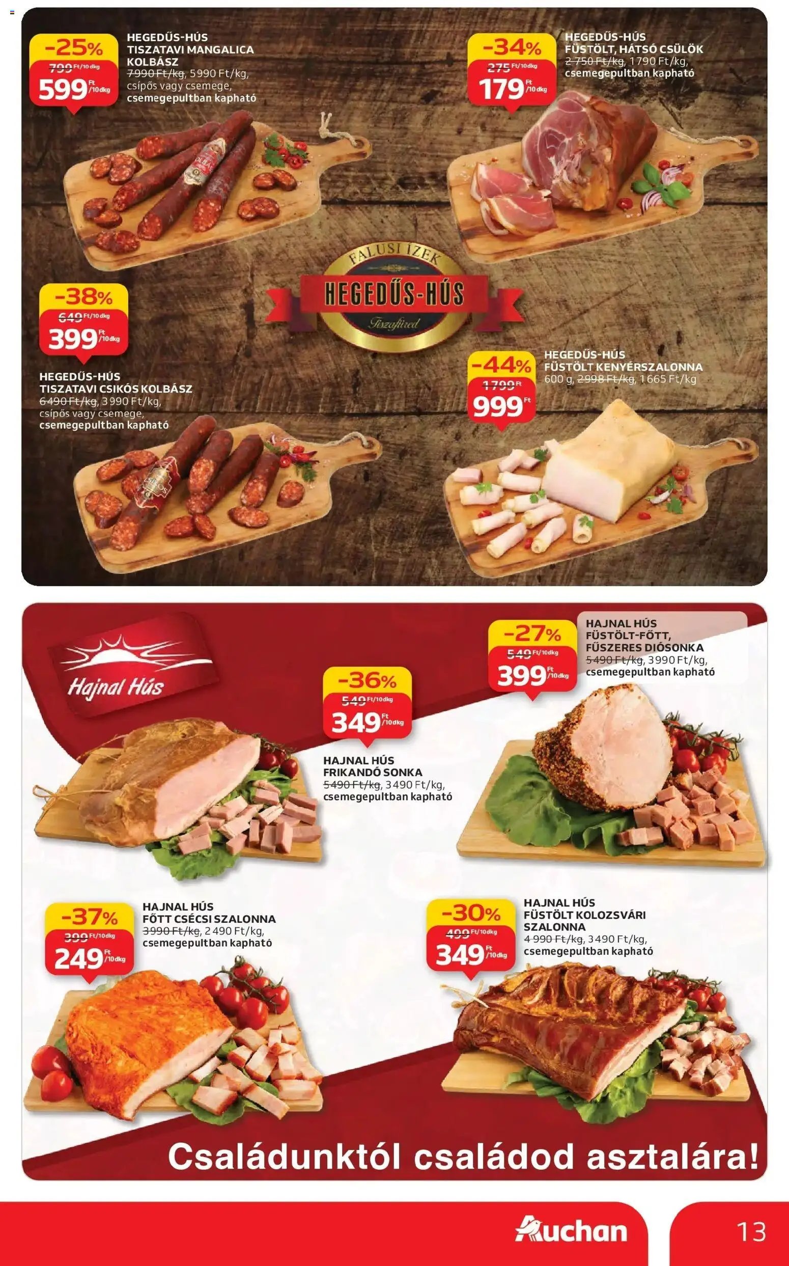 Auchan újság 2025.10.30. Szolnok Akciós újság Auchan (2025-10-30 - 2025-11-05)