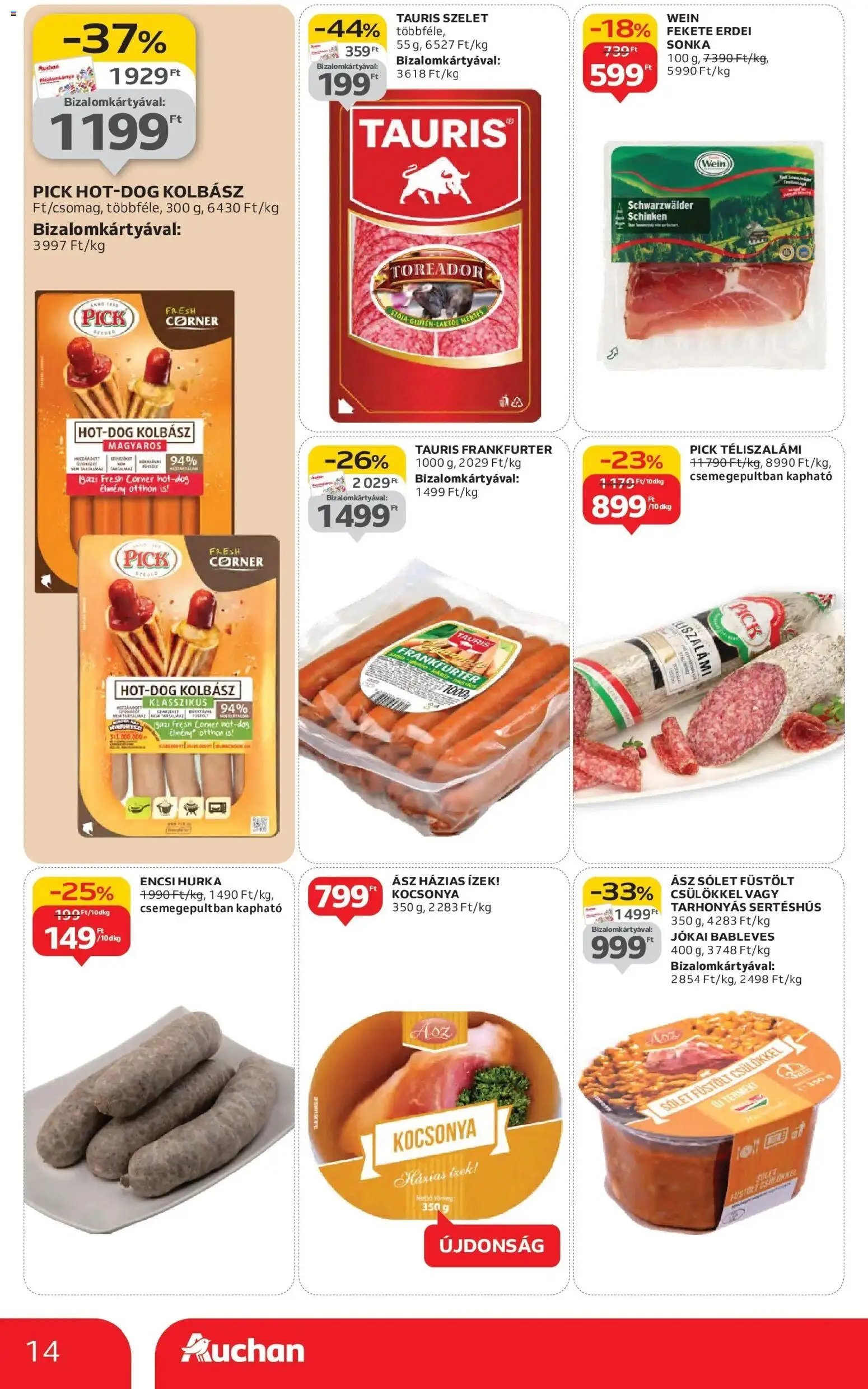 Auchan újság 2025.10.30. Szolnok Akciós újság Auchan (2025-10-30 - 2025-11-05)