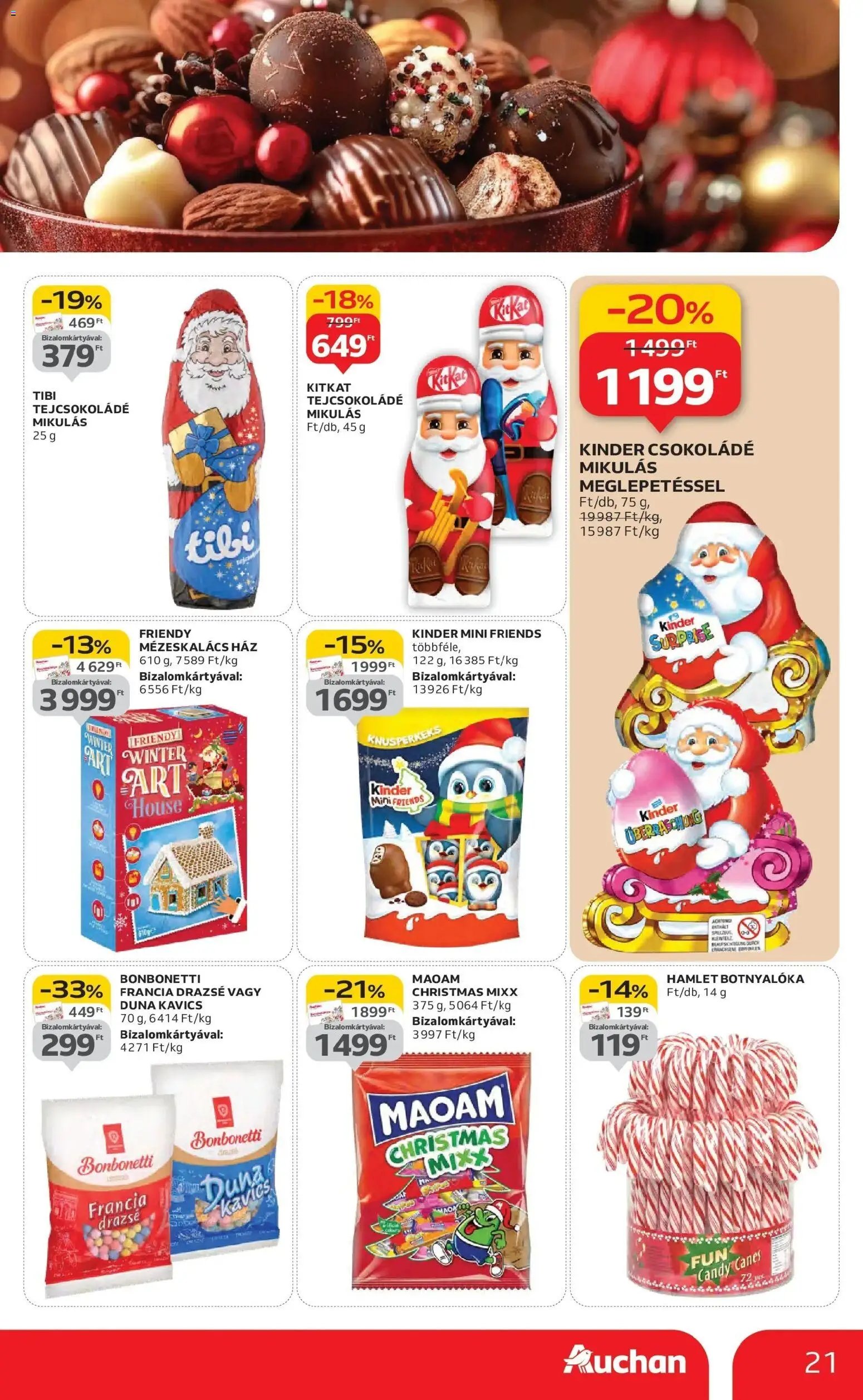 Auchan újság 2025.10.30. Szolnok Akciós újság Auchan (2025-10-30 - 2025-11-05)