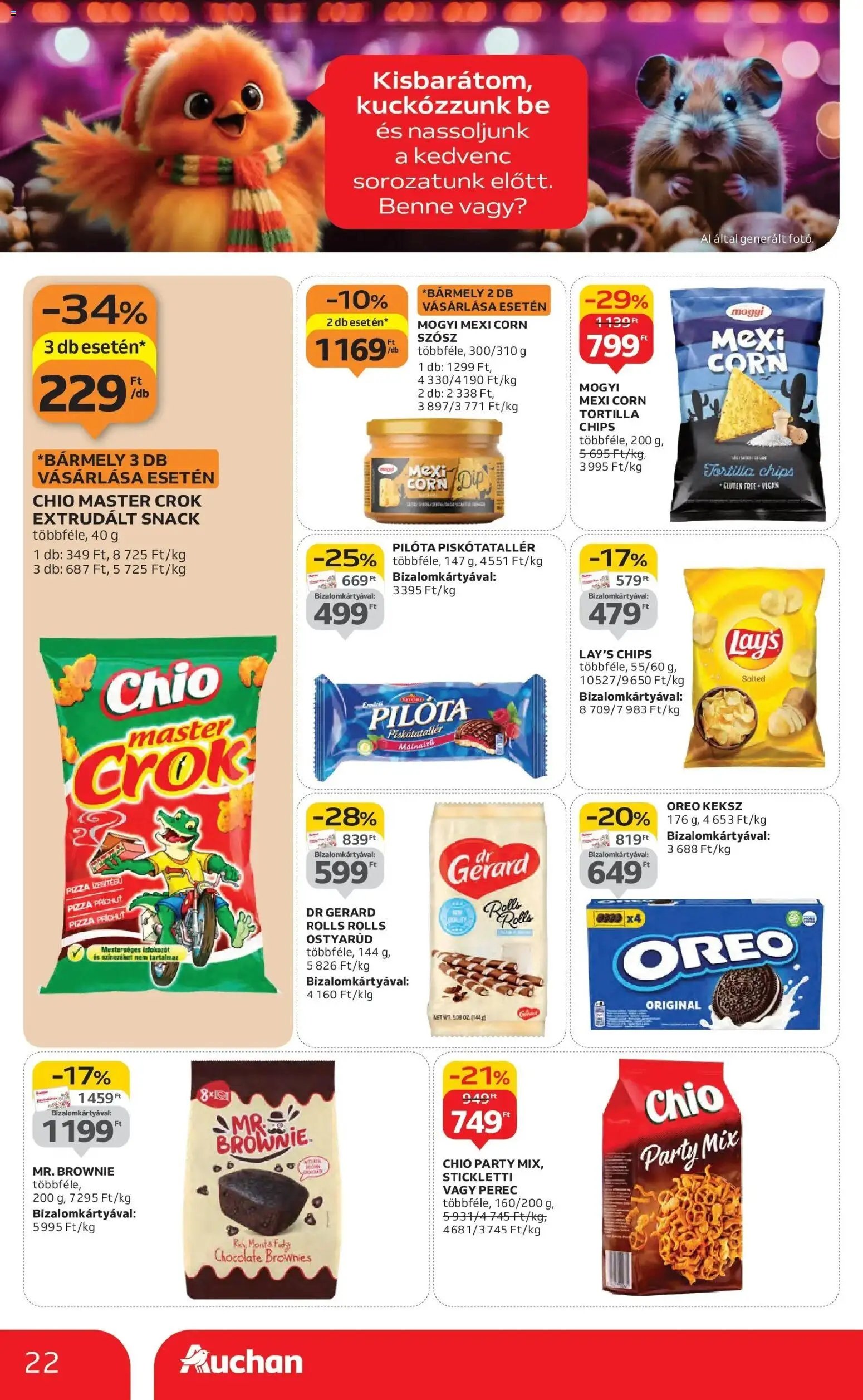 Auchan újság 2025.10.30. Szolnok Akciós újság Auchan (2025-10-30 - 2025-11-05)