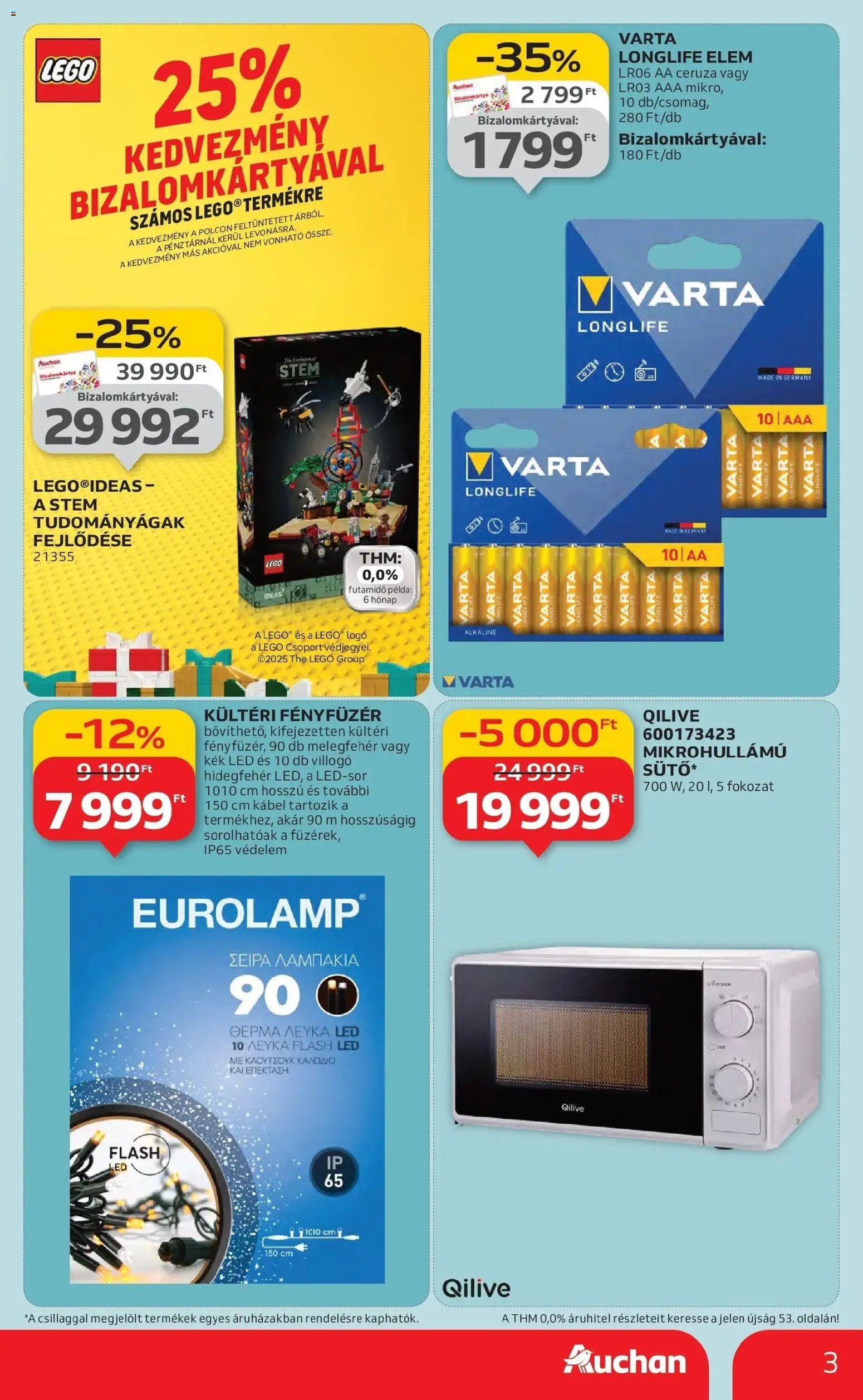 Auchan újság 2025.10.30. Szolnok Akciós újság Auchan (2025-10-30 - 2025-11-05)