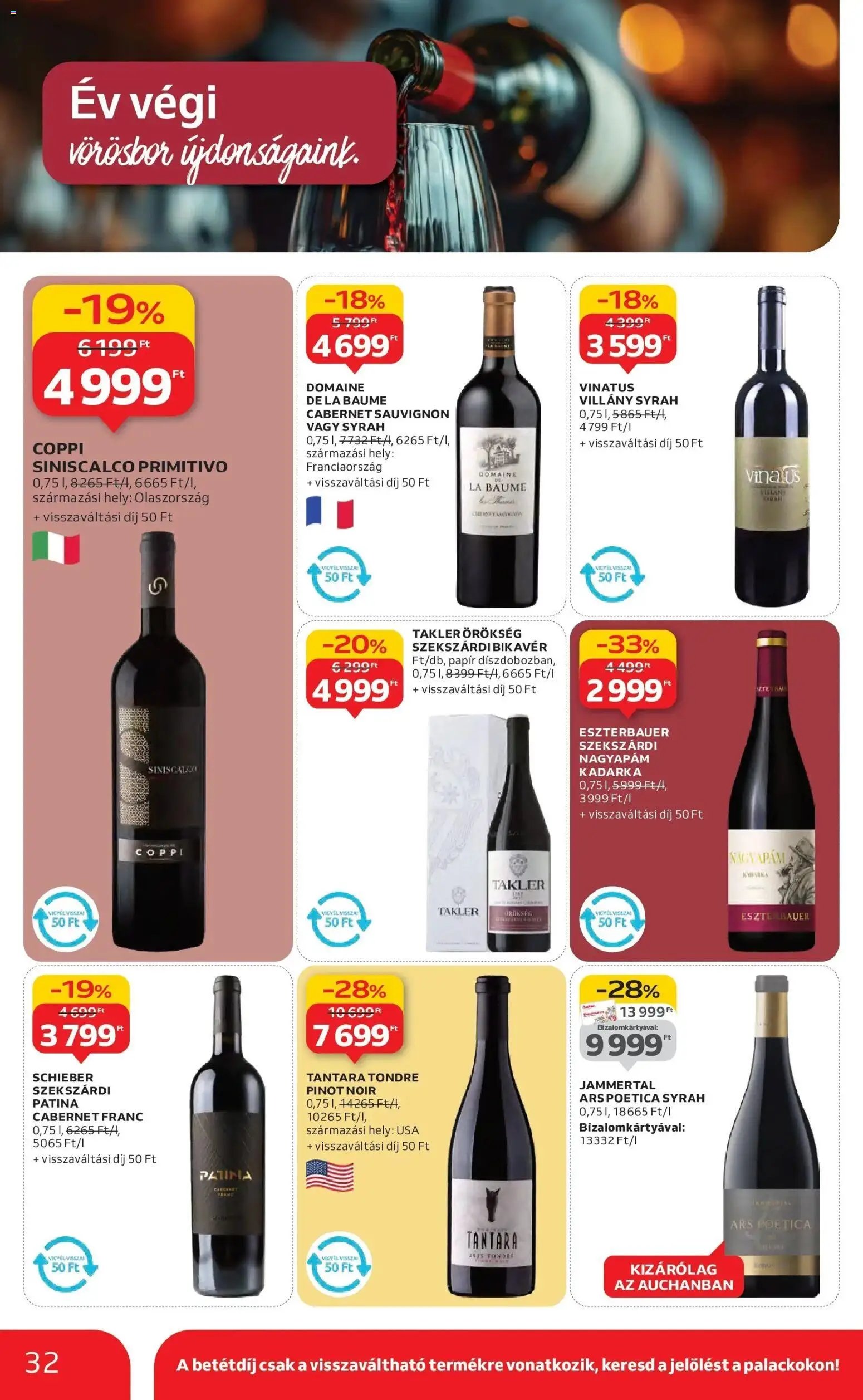 Auchan újság 2025.10.30. Szolnok Akciós újság Auchan (2025-10-30 - 2025-11-05)