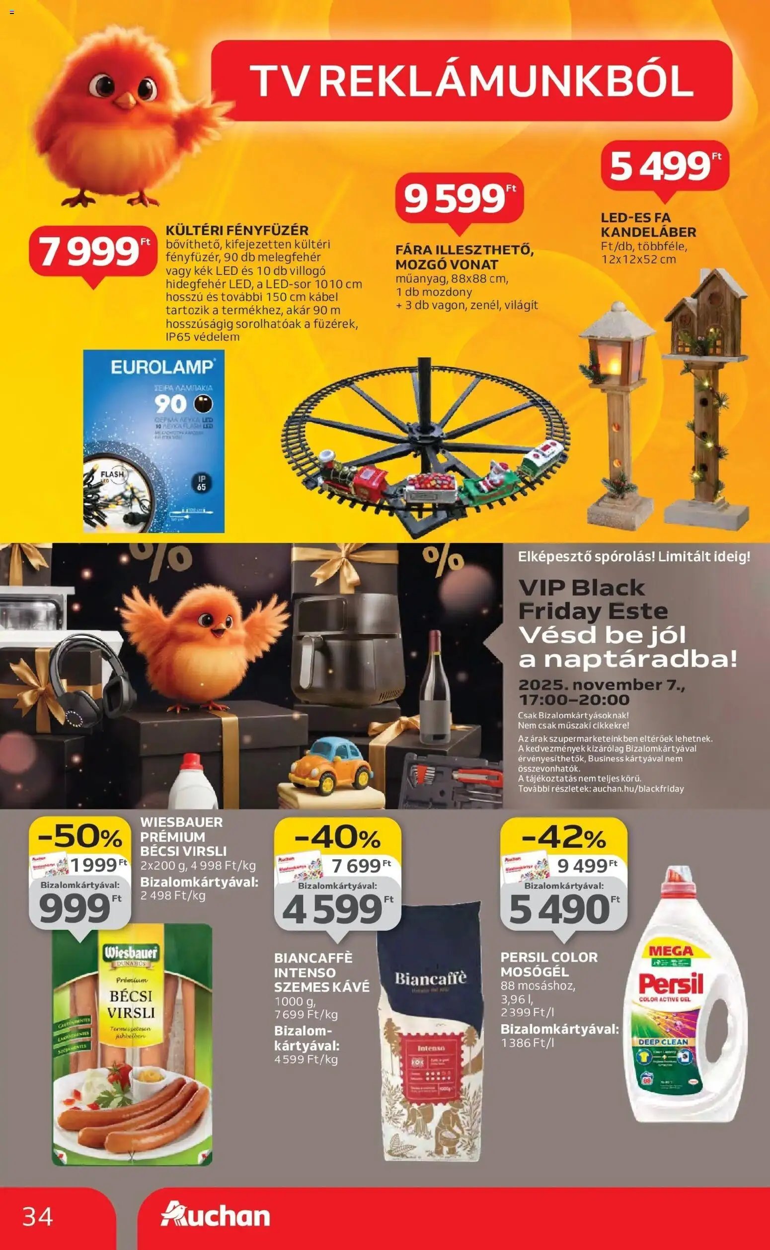 Auchan újság 2025.10.30. Szolnok Akciós újság Auchan (2025-10-30 - 2025-11-05)