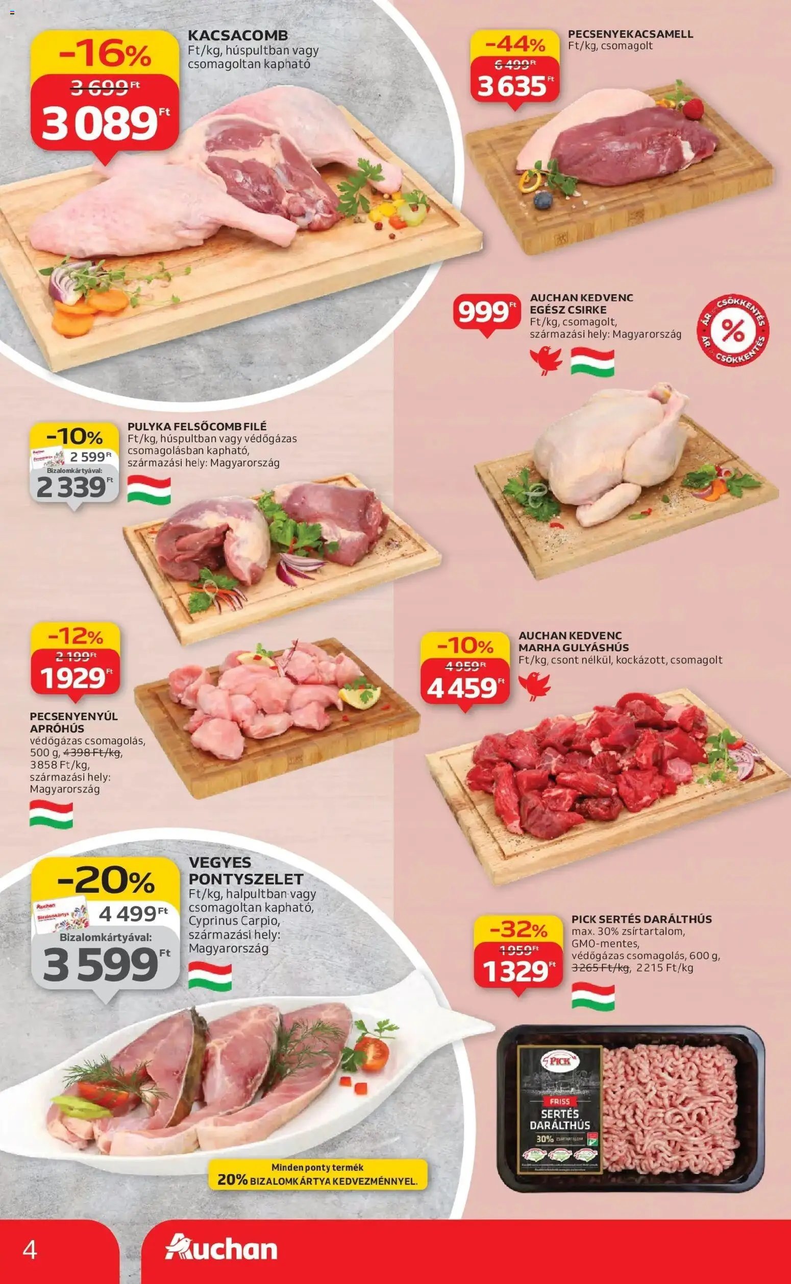 Auchan újság 2025.10.30. Szolnok Akciós újság Auchan (2025-10-30 - 2025-11-05)