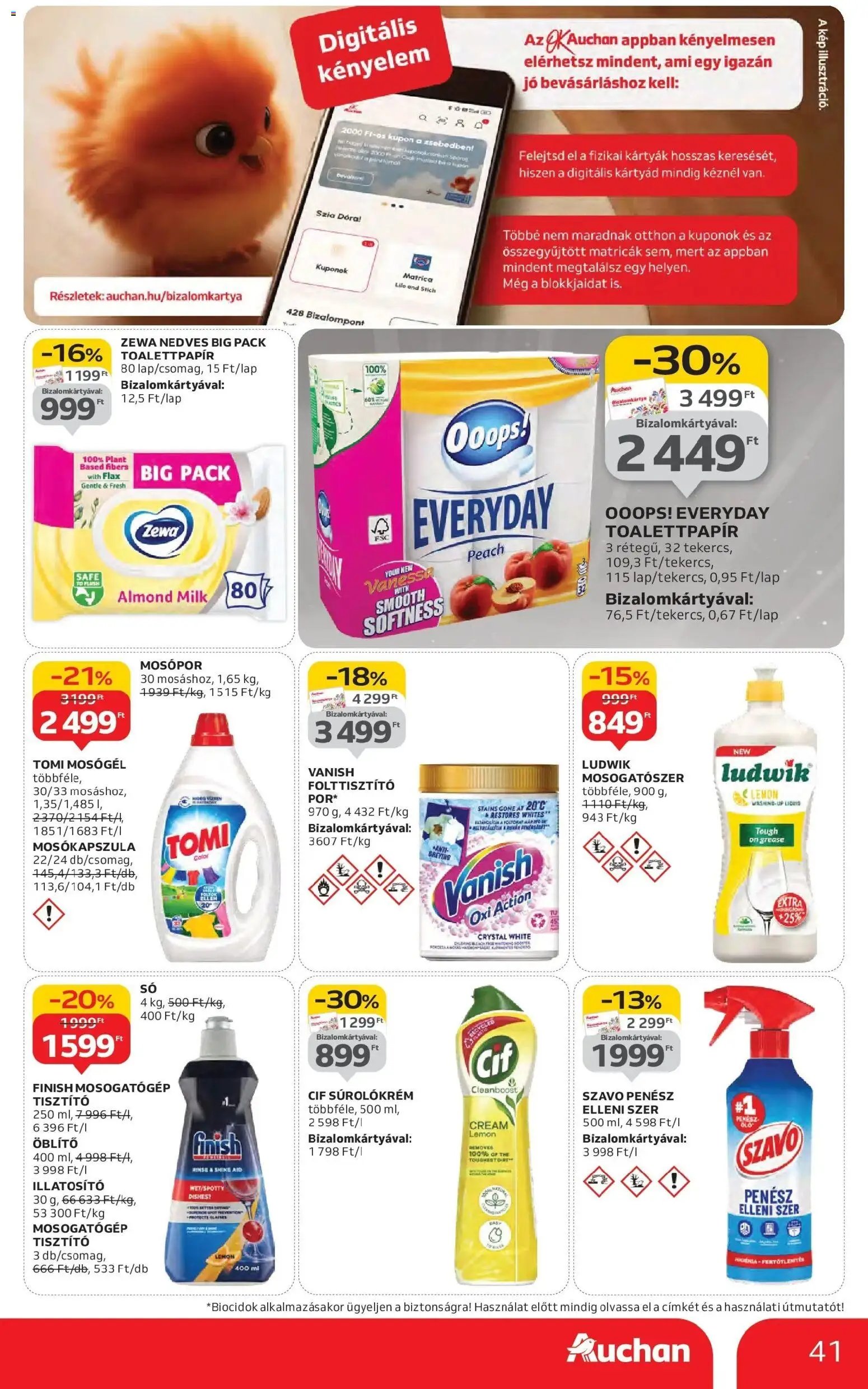 Auchan újság 2025.10.30. Szolnok Akciós újság Auchan (2025-10-30 - 2025-11-05)