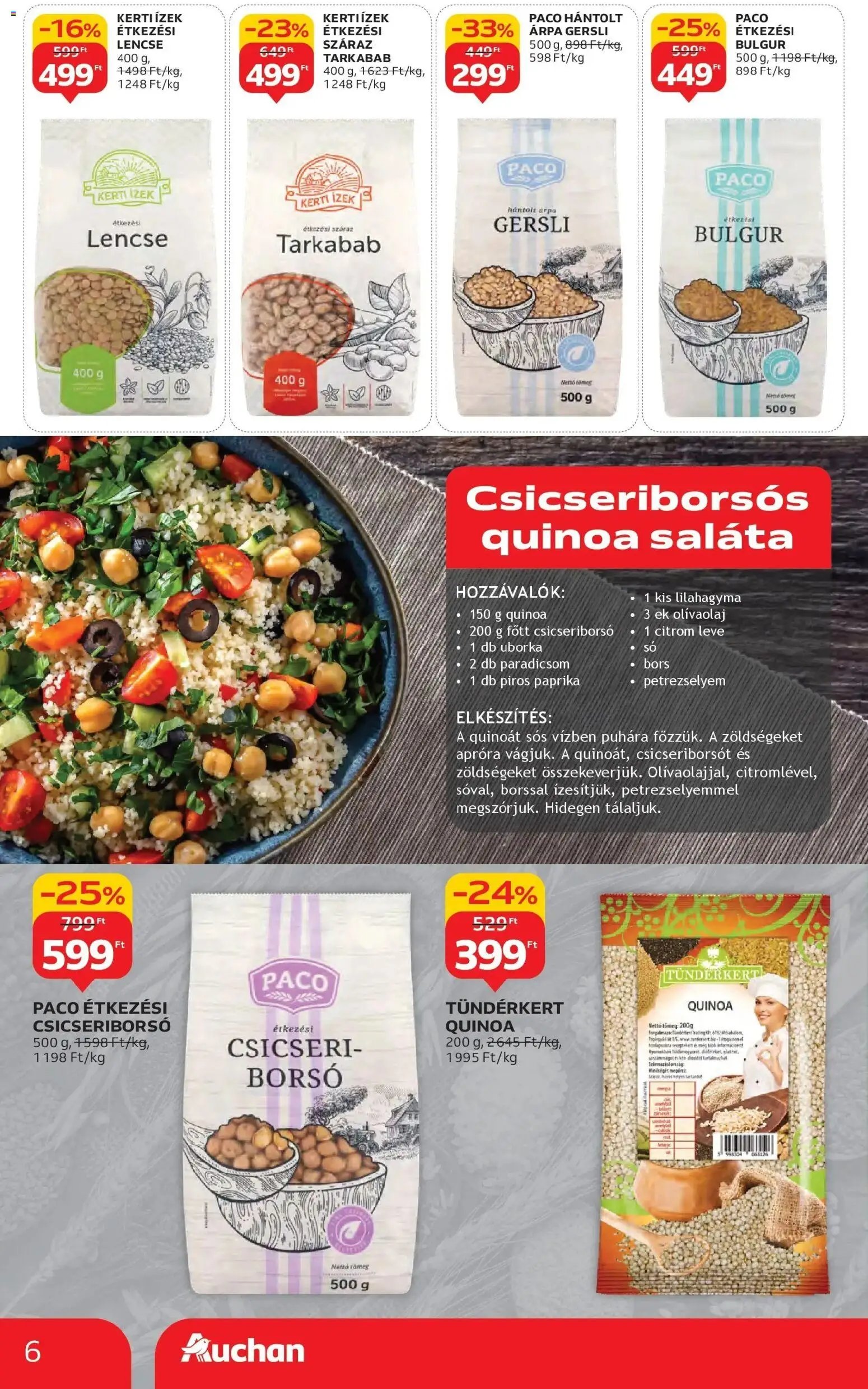 Auchan újság 2025.10.30. Szolnok Akciós újság Auchan (2025-10-30 - 2025-11-05)