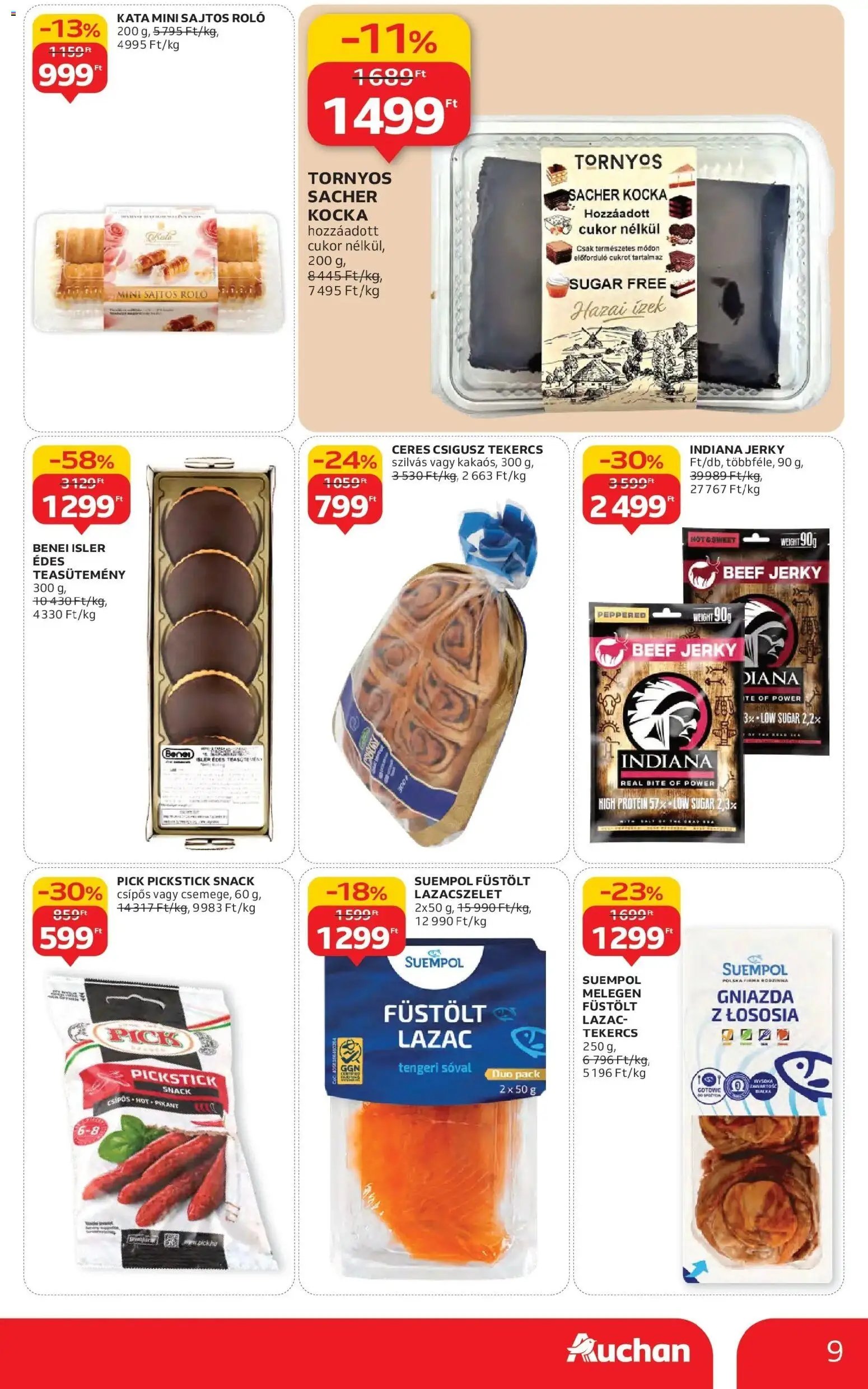 Auchan újság 2025.10.30. Szolnok Akciós újság Auchan (2025-10-30 - 2025-11-05)