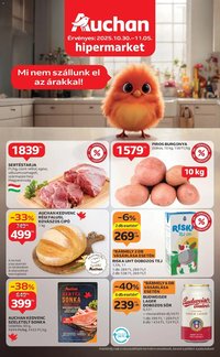 Auchan újság 2025.10.30. Szolnok Akciós újság Auchan (2025-10-30 - 2025-11-05)