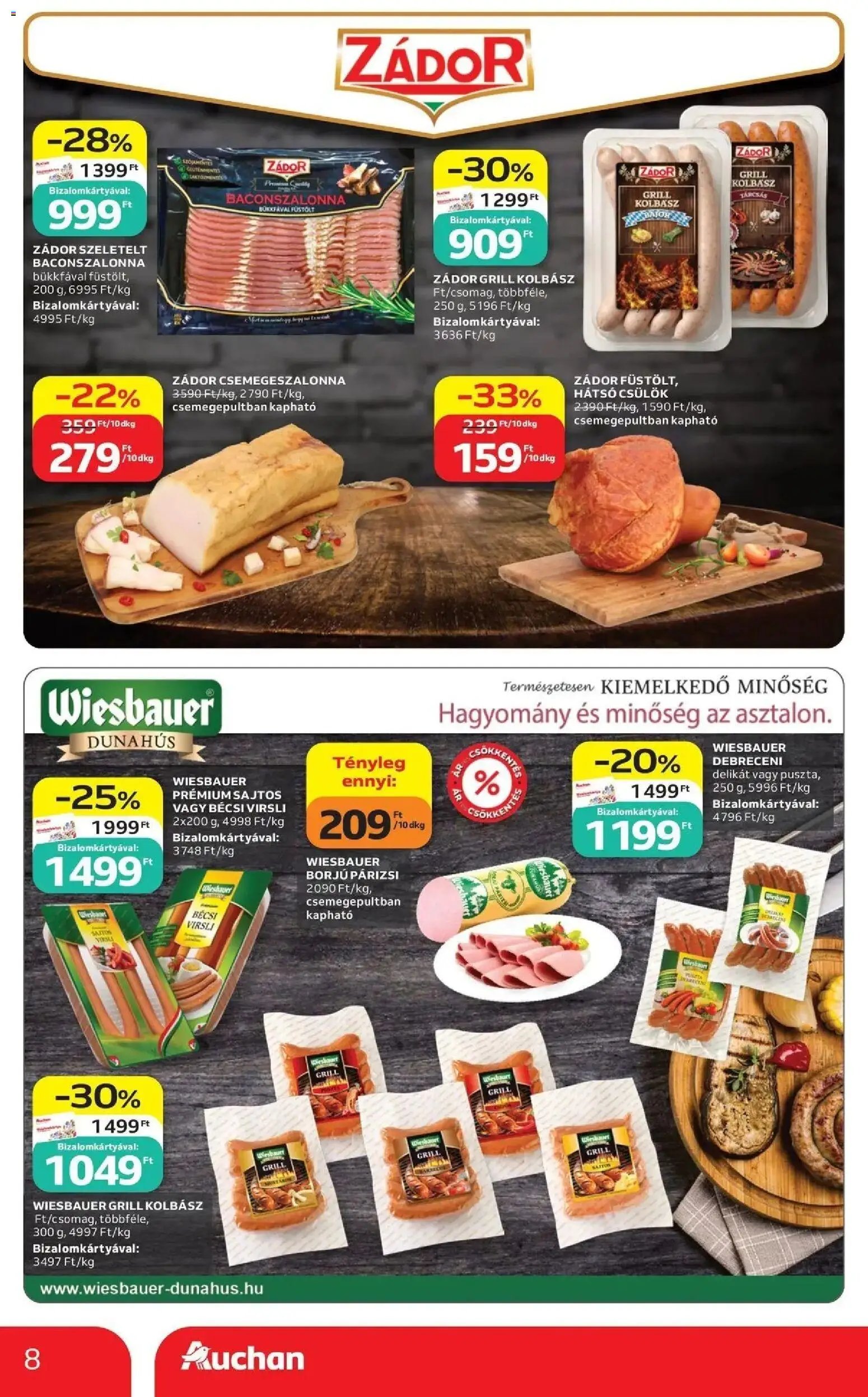 Auchan újság 2026.07.09. Auchan akciós újság Szolnok
