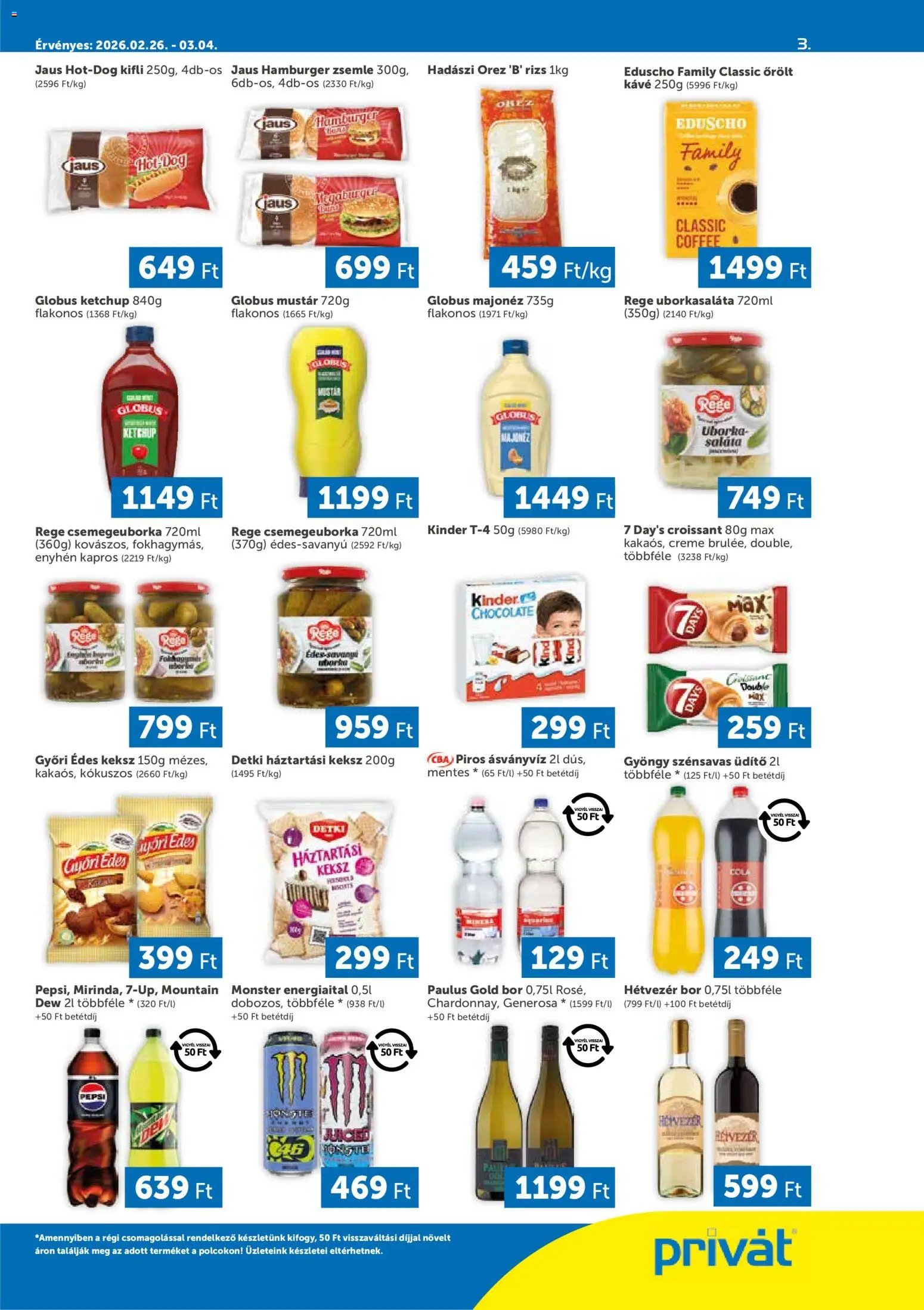 PRIVÁT újság 2026.02.26. Déli vármegyék (2026-02-26 - 2026-04-03)