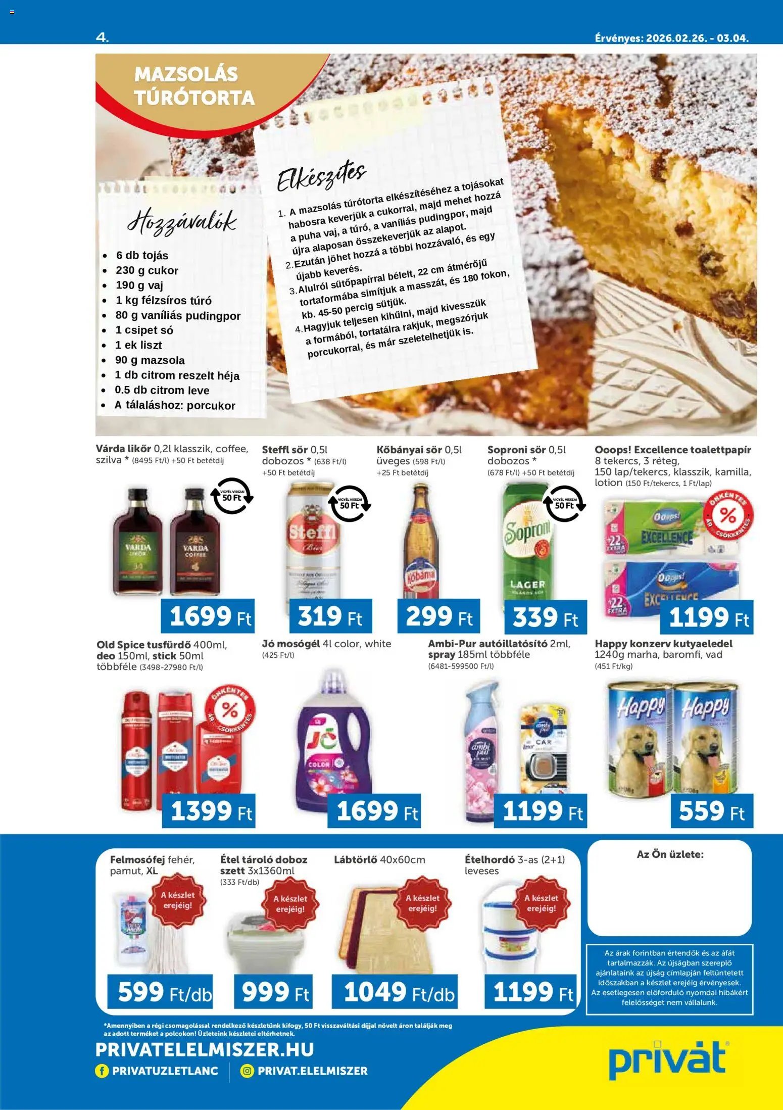 PRIVÁT újság 2026.02.26. Déli vármegyék (2026-02-26 - 2026-04-03)