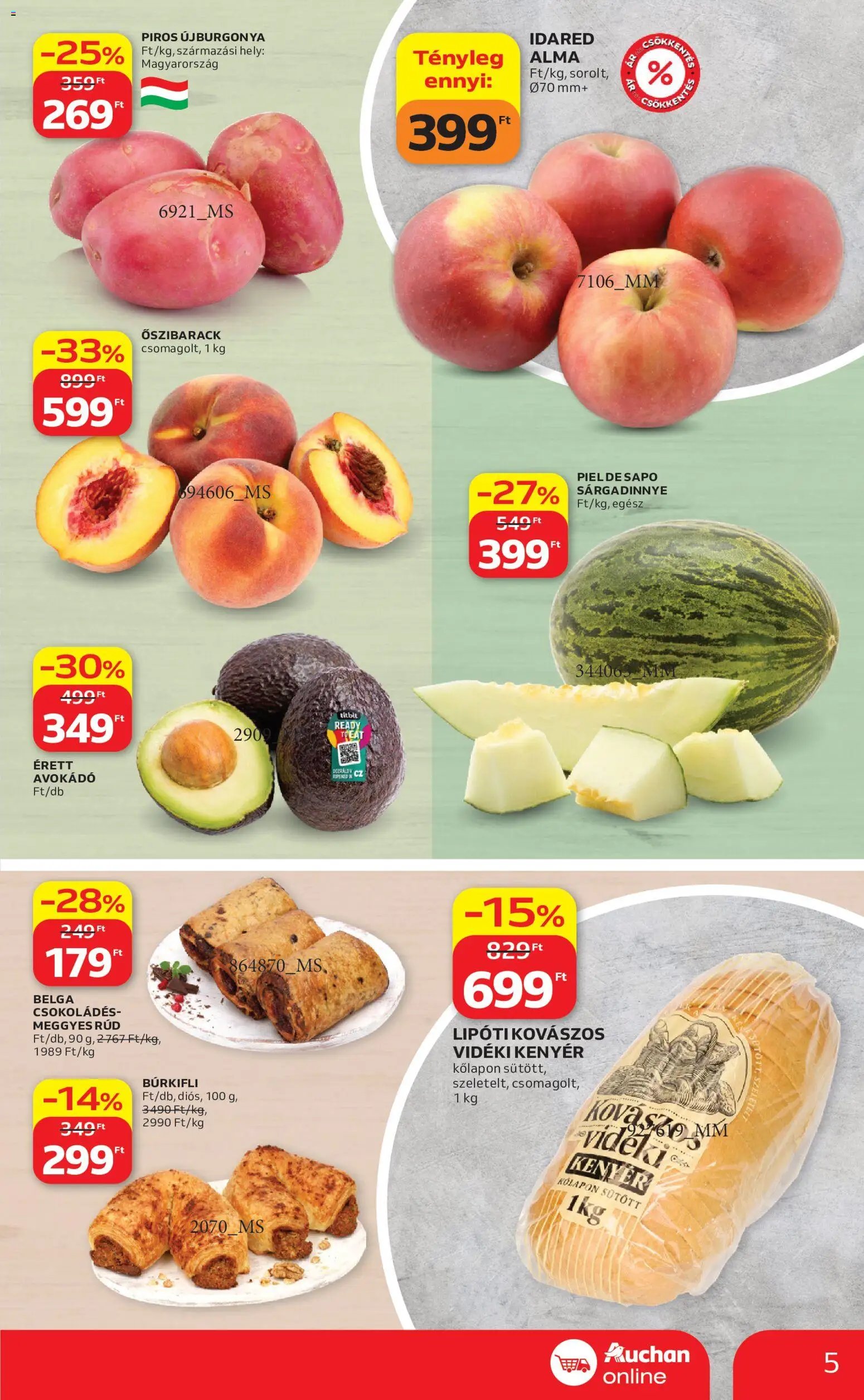 Auchan újság 2026.08.13. Auchan Szupermarket akciós újság