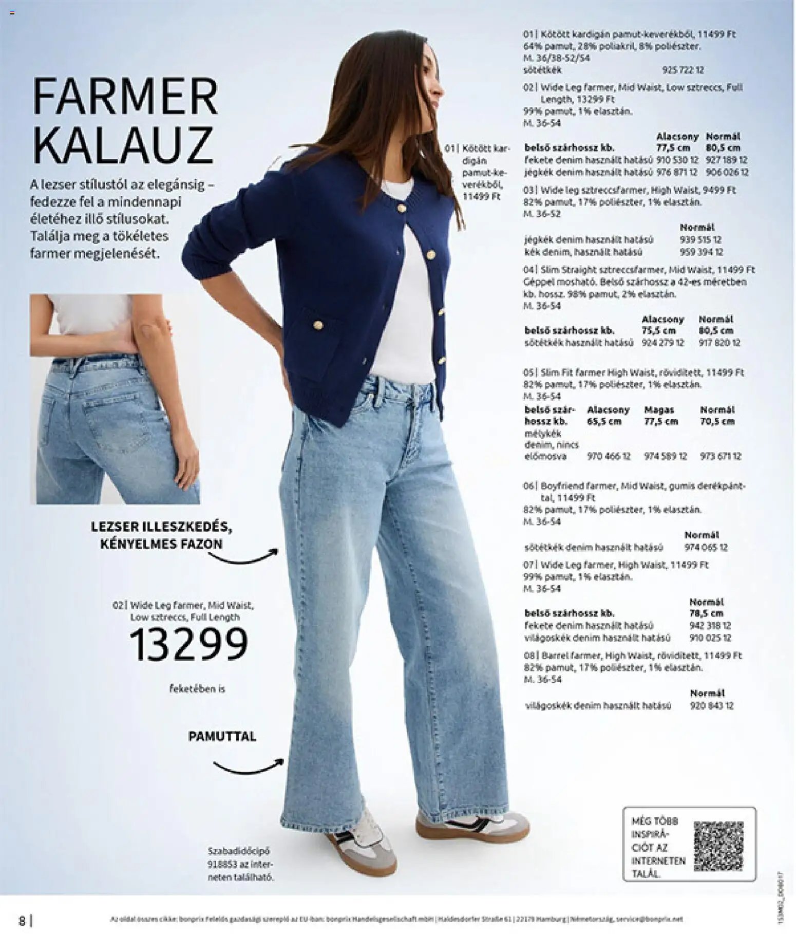 Bonprix újság 2026.02.19. Bonprix katalógus - Alapdarabok Keveréke (2026-02-19 - 2026-03-09)