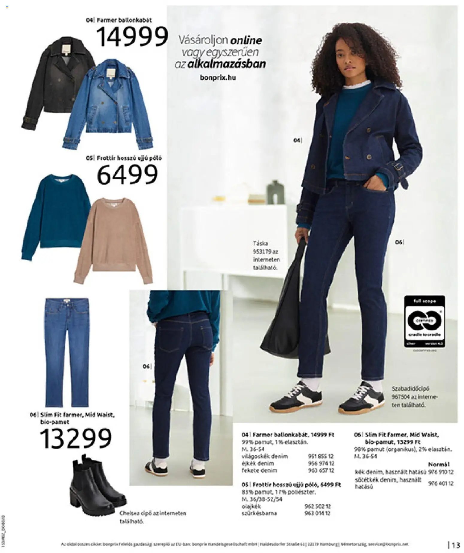 Bonprix újság 2026.02.19. Bonprix katalógus - Alapdarabok Keveréke (2026-02-19 - 2026-03-09)