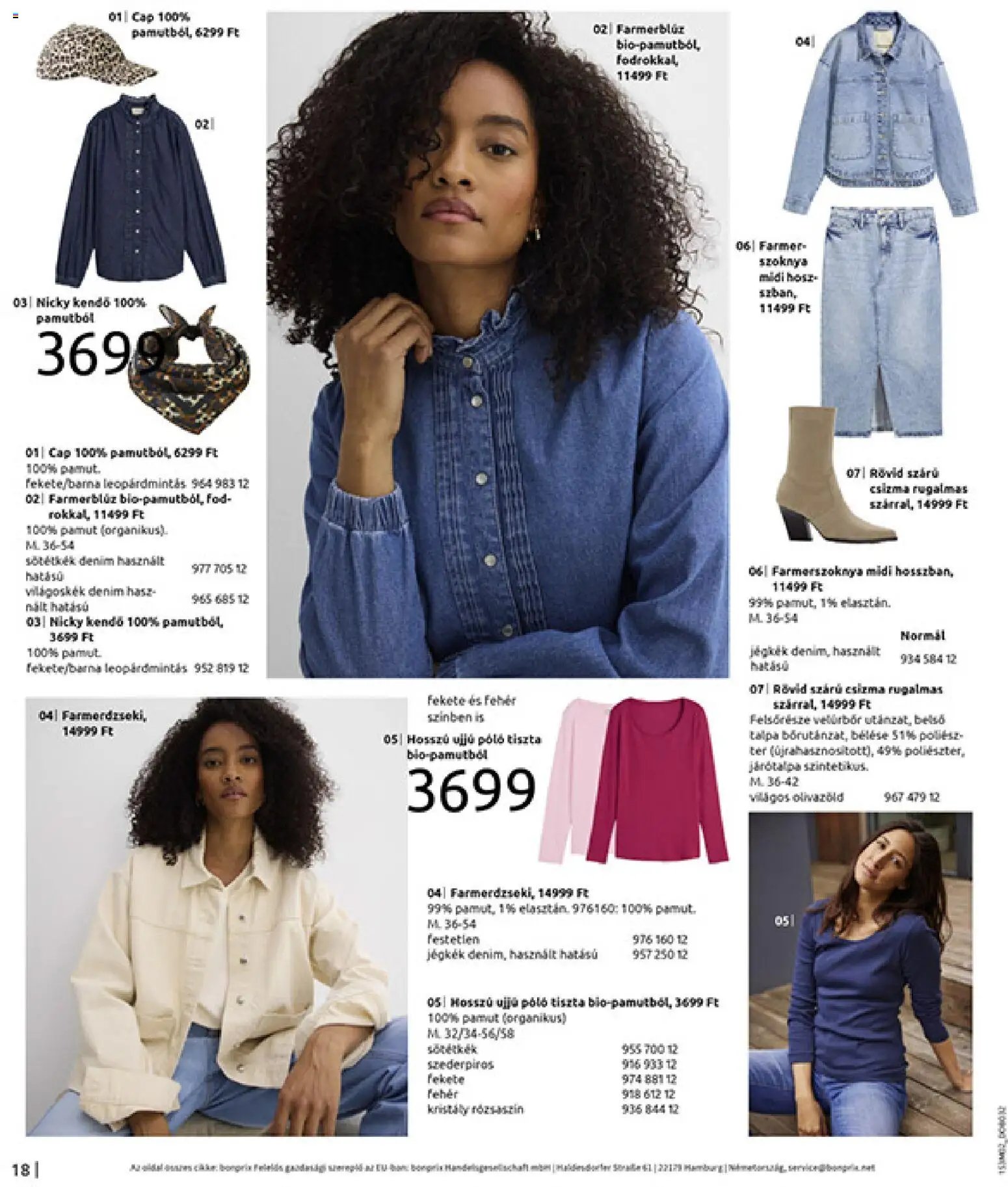 Bonprix újság 2026.02.19. Bonprix katalógus - Alapdarabok Keveréke (2026-02-19 - 2026-03-09)