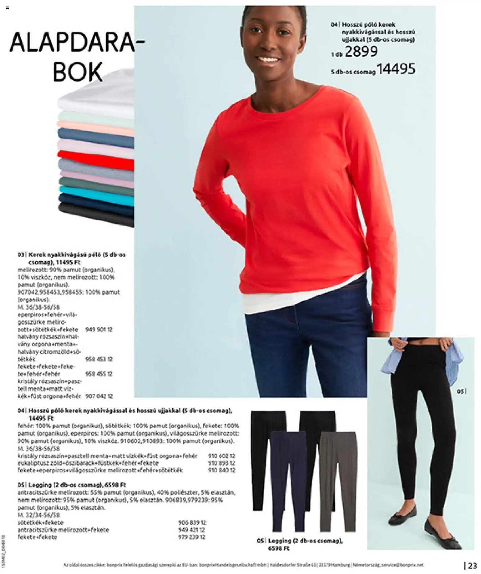 Bonprix újság 2026.02.19. Bonprix katalógus - Alapdarabok Keveréke (2026-02-19 - 2026-03-09)