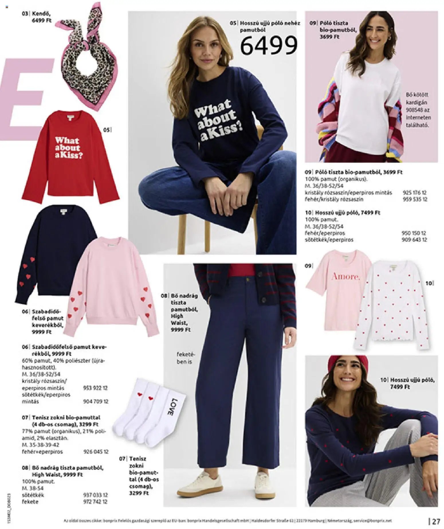 Bonprix újság 2026.02.19. Bonprix katalógus - Alapdarabok Keveréke (2026-02-19 - 2026-03-09)