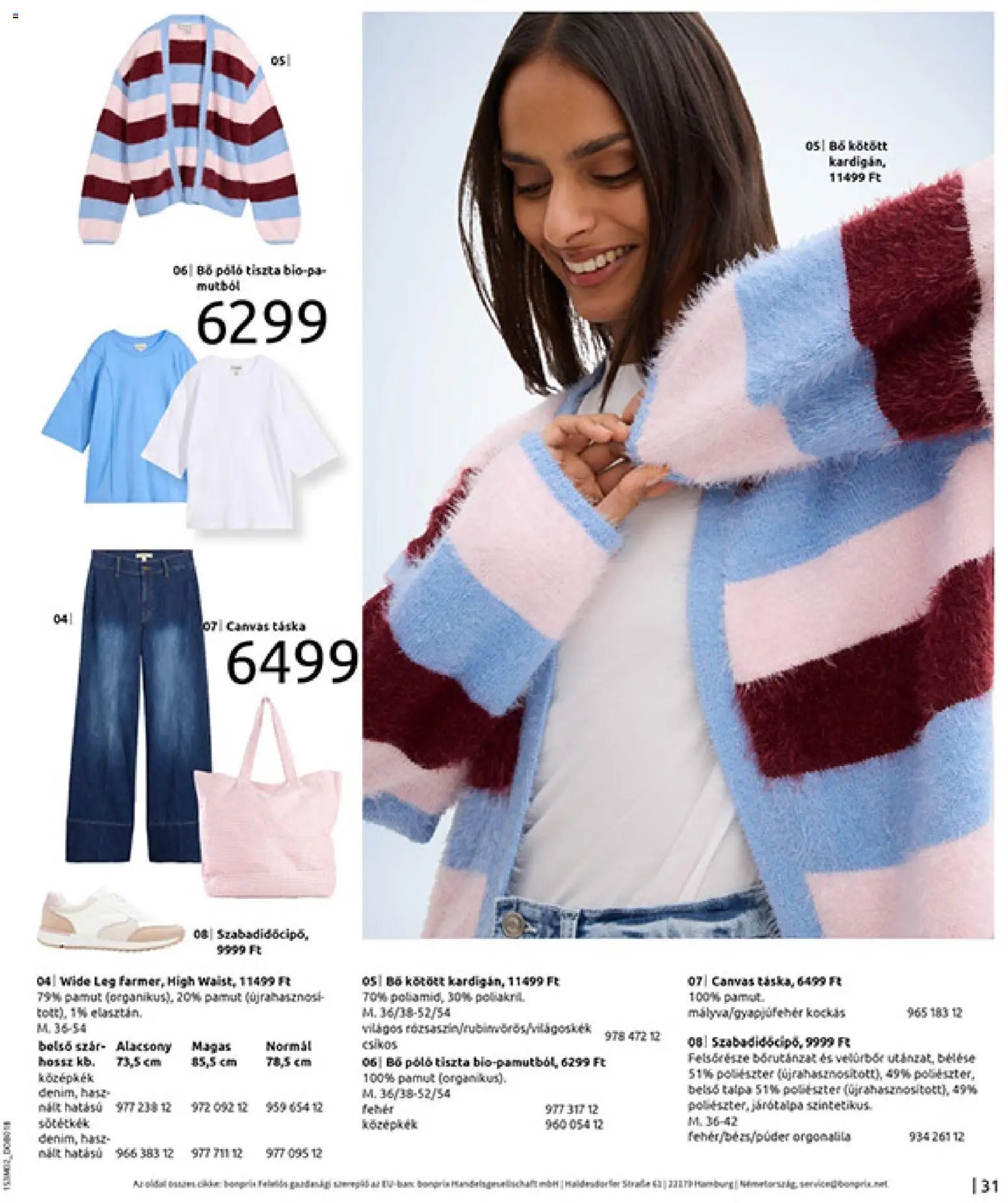 Bonprix újság 2026.02.19. Bonprix katalógus - Alapdarabok Keveréke (2026-02-19 - 2026-03-09)