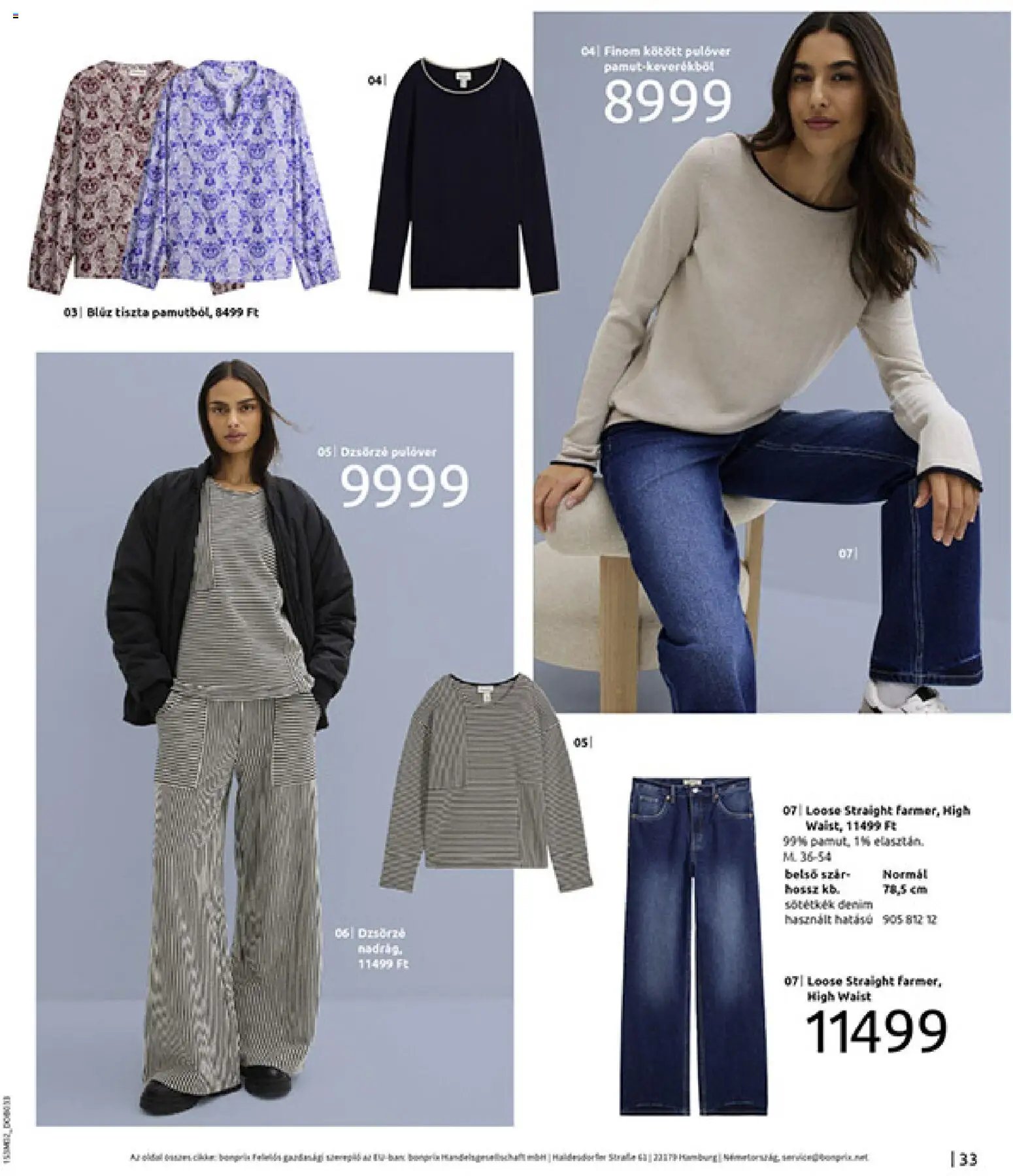 Bonprix újság 2026.02.19. Bonprix katalógus - Alapdarabok Keveréke (2026-02-19 - 2026-03-09)