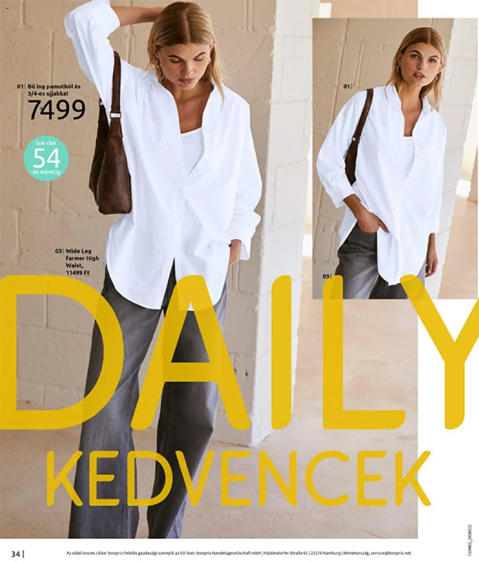 Bonprix újság 2026.02.19. Bonprix katalógus - Alapdarabok Keveréke (2026-02-19 - 2026-03-09)