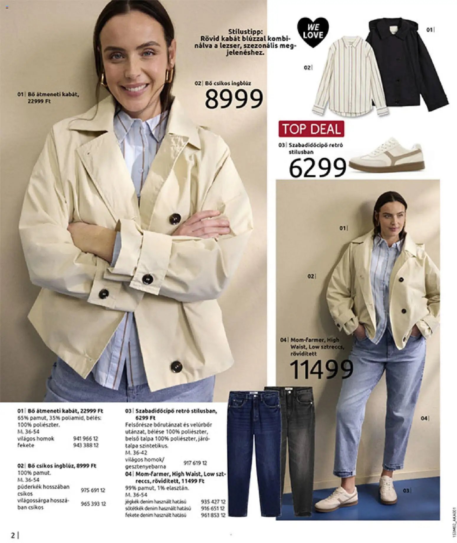 Bonprix újság 2026.02.19. Bonprix katalógus - Alapdarabok Keveréke (2026-02-19 - 2026-03-09)