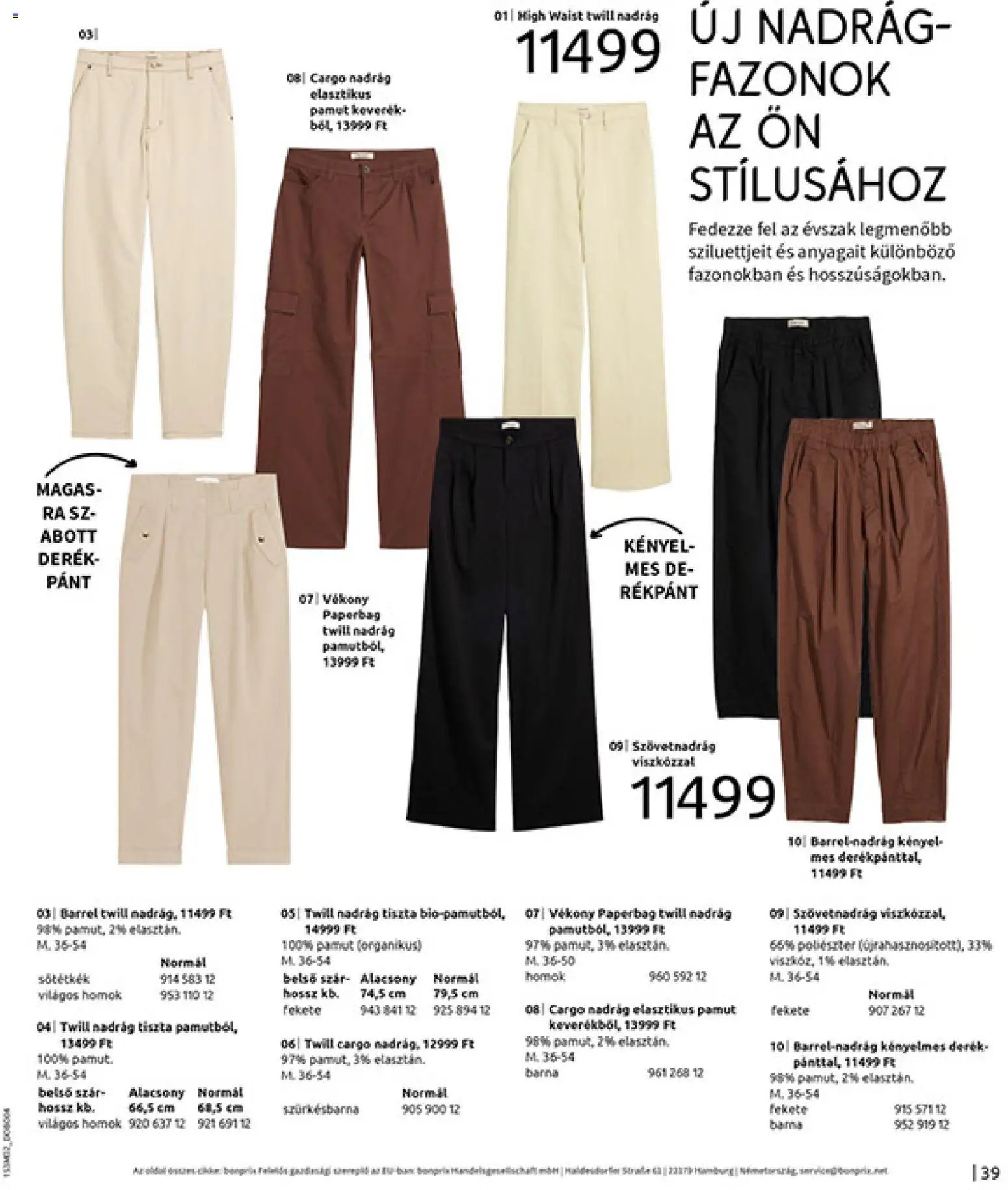 Bonprix újság 2026.02.19. Bonprix katalógus - Alapdarabok Keveréke (2026-02-19 - 2026-03-09)